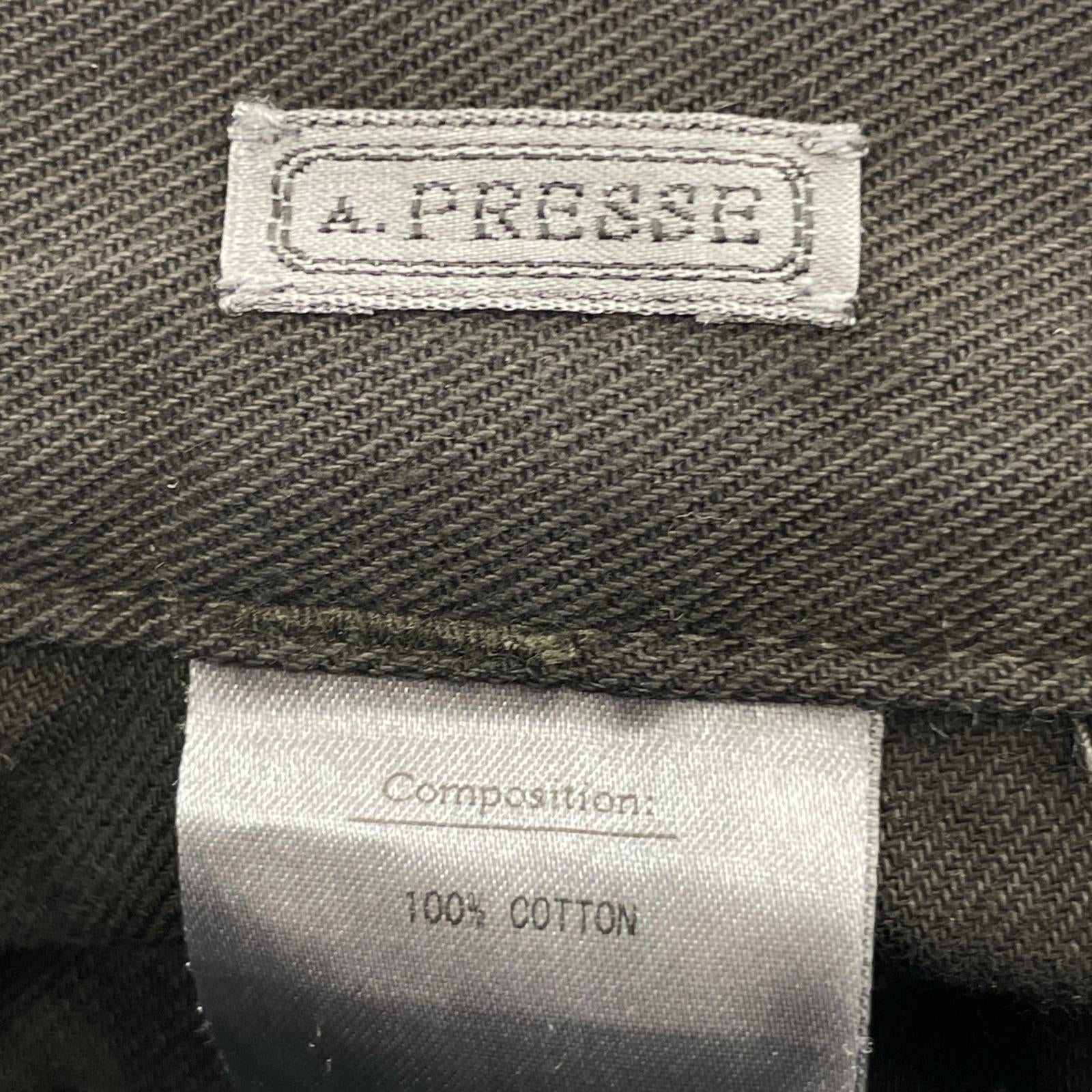 パンツ A.PRESSE USAF Hemmed Bottoms モデファイミリタリーパンツ 2 ブラック 2 ブラック