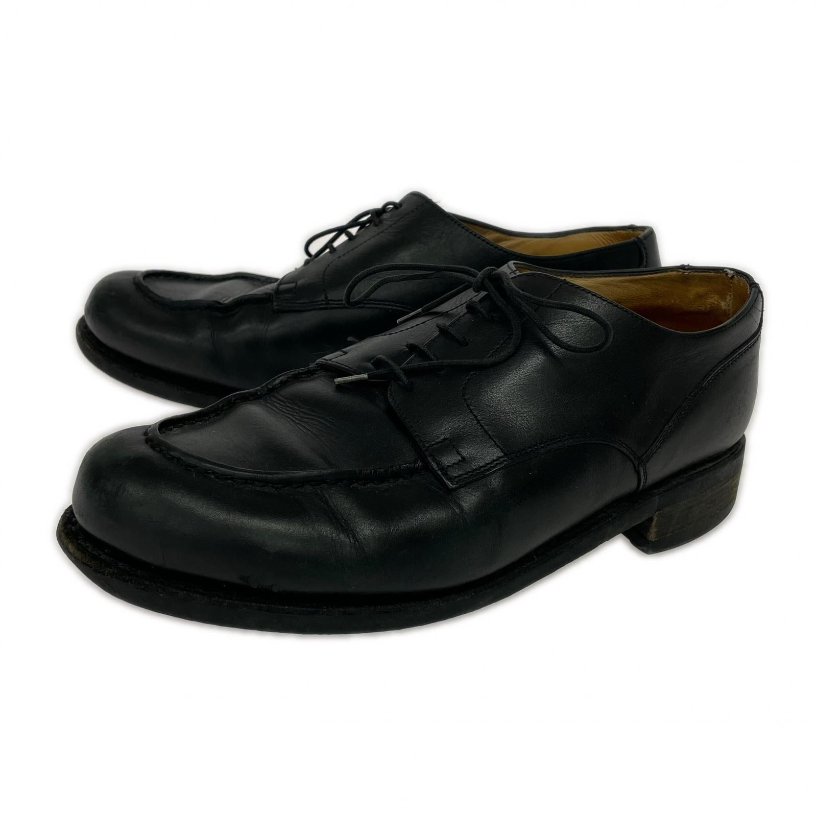 シューズ Paraboot シャンボード レザーシューズ 8 ブラック ブラック