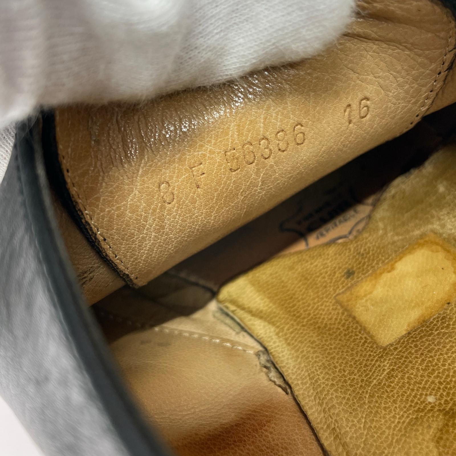 シューズ Paraboot シャンボード レザーシューズ 8 ブラック ブラック