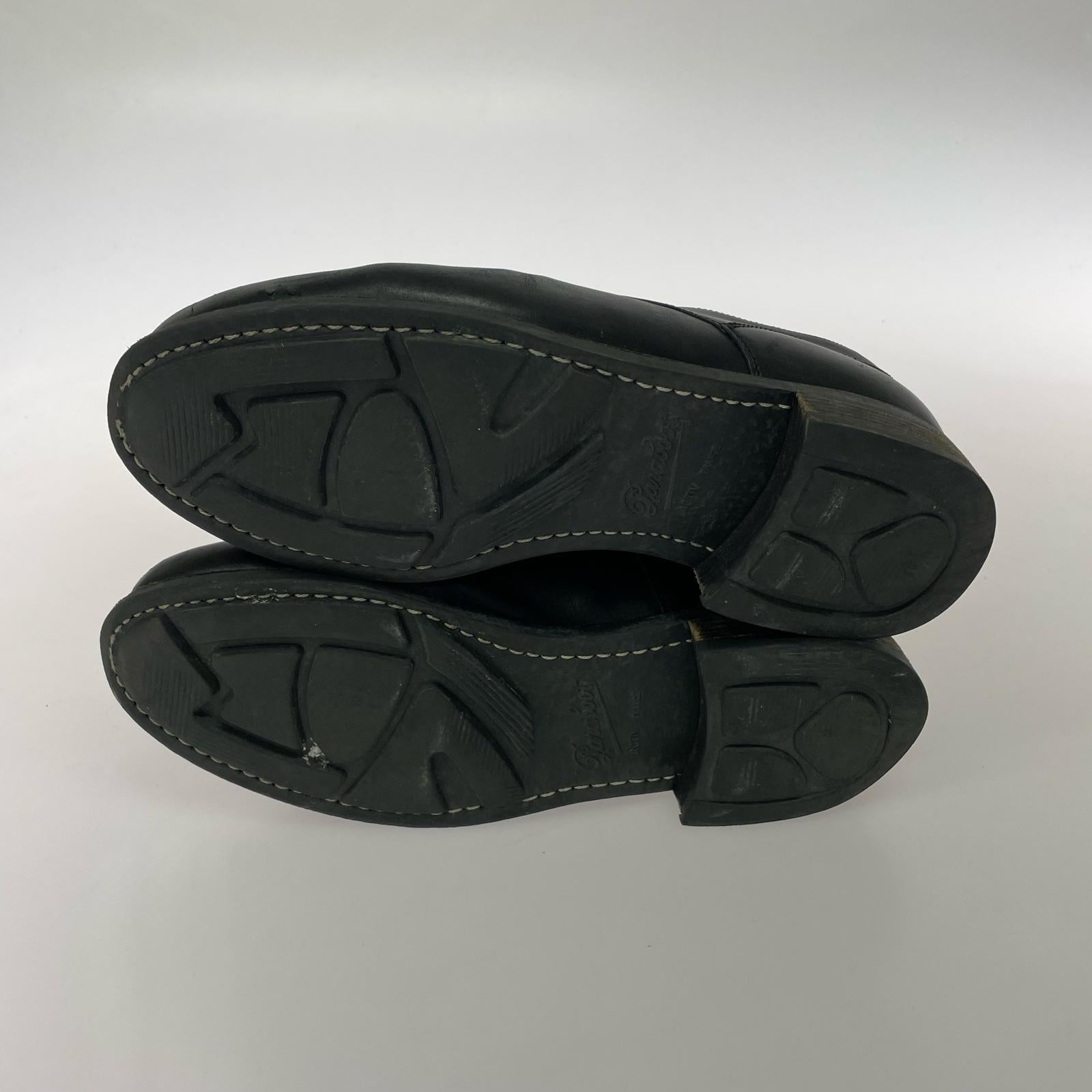 シューズ Paraboot シャンボード レザーシューズ 8 ブラック ブラック