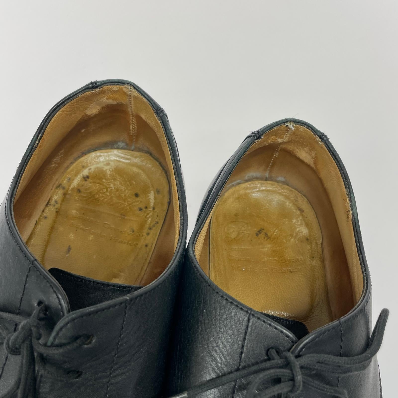シューズ Paraboot シャンボード レザーシューズ 8 ブラック ブラック