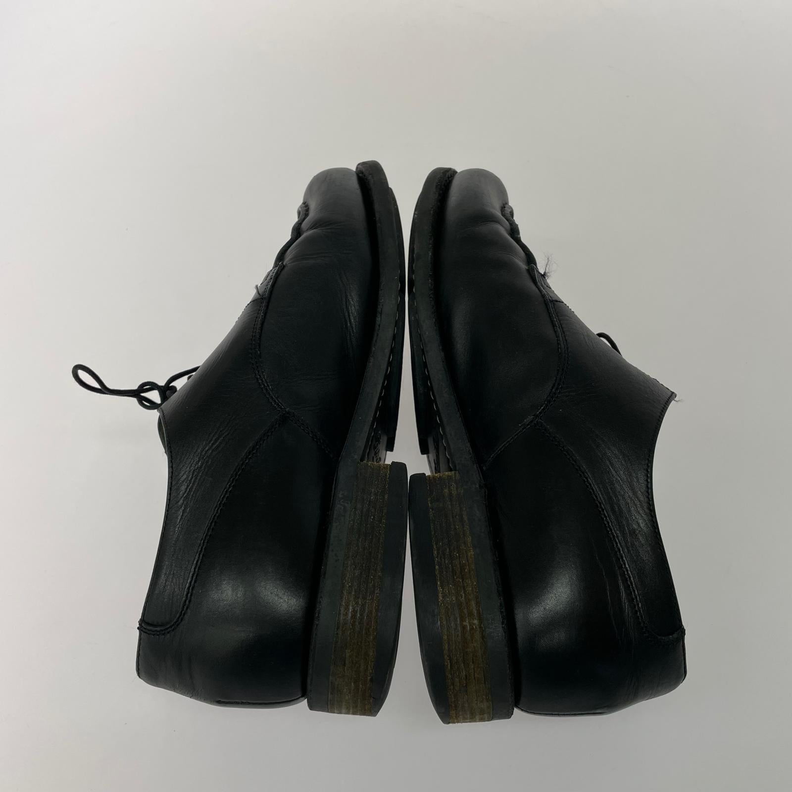 シューズ Paraboot シャンボード レザーシューズ 8 ブラック ブラック