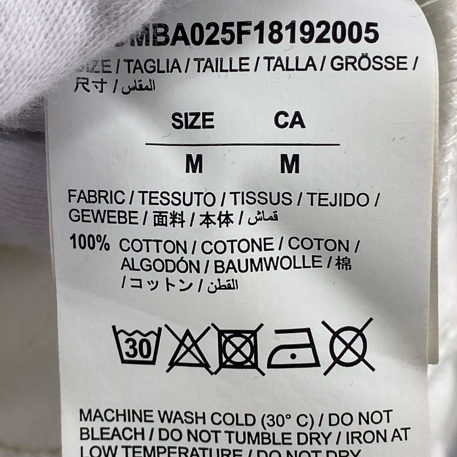 スウェット OMBA025F18192005 白 (M) M ホワイト