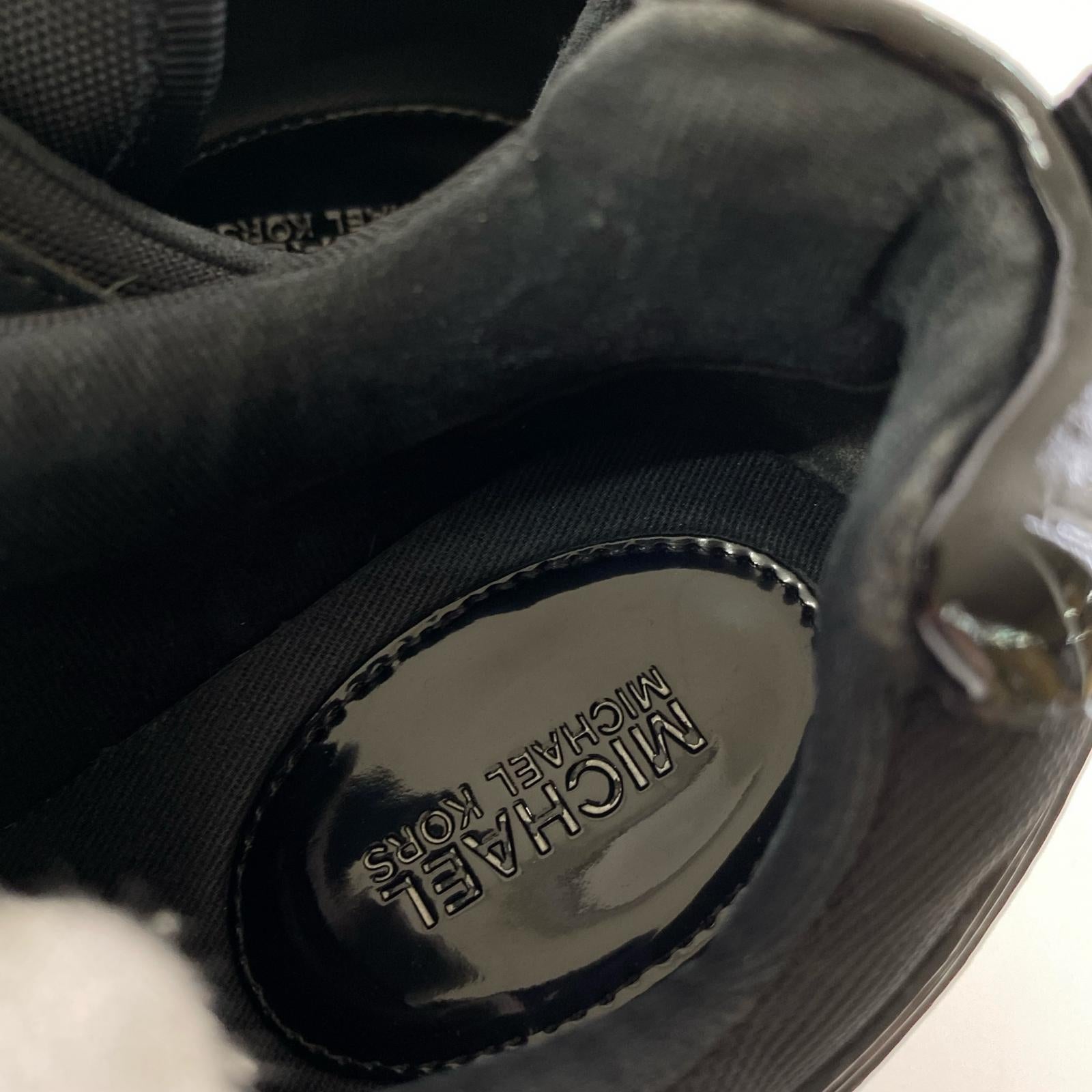 スニーカー MICHAEL KORS HJ23D スニーカーBK/WH 24.0程度 ブラック