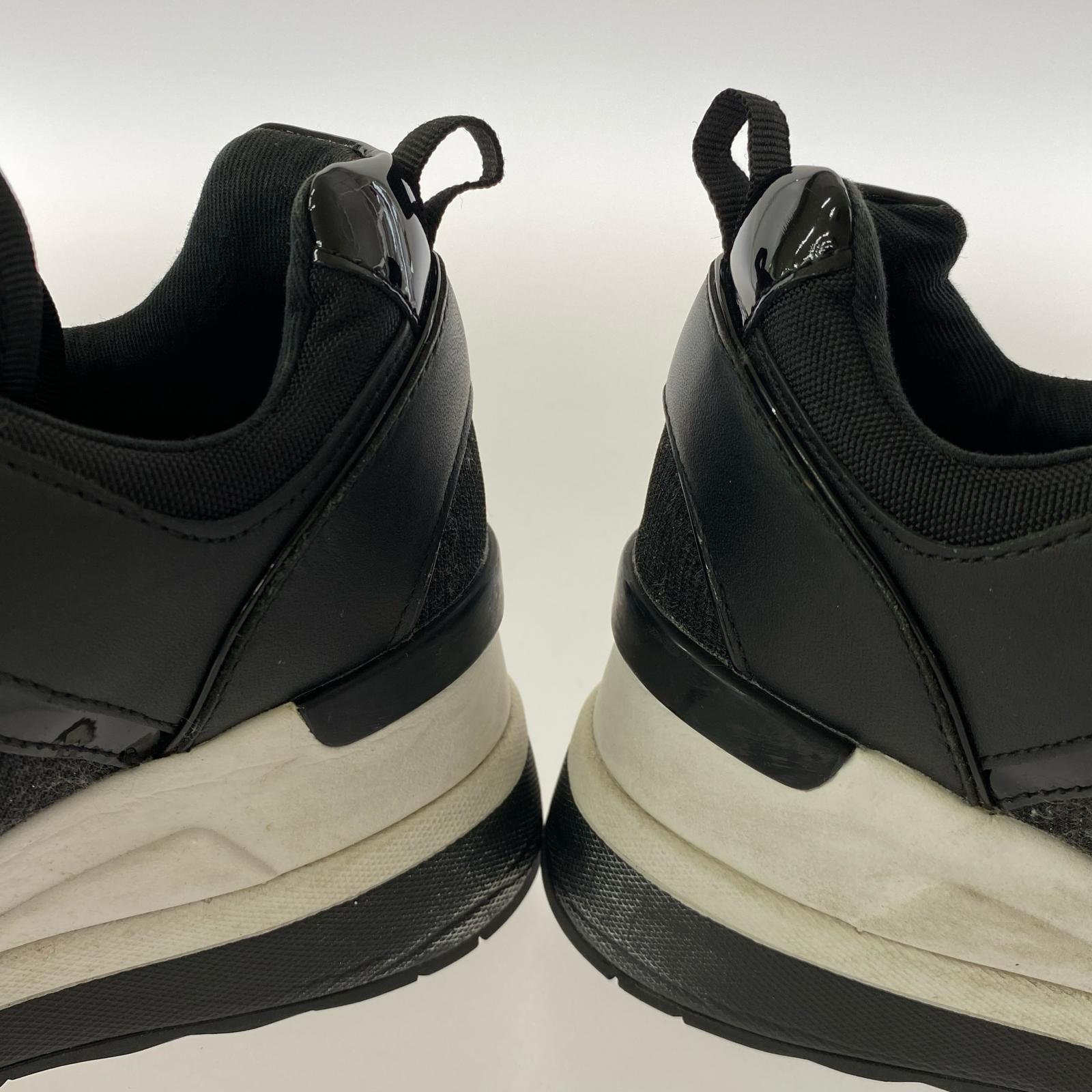 スニーカー MICHAEL KORS HJ23D スニーカーBK/WH 24.0程度 ブラック