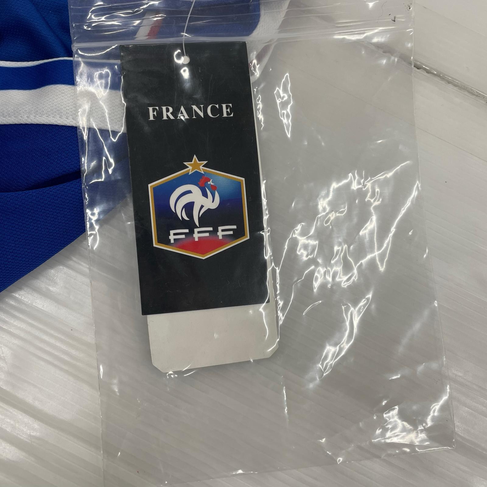 半袖Tシャツ 98年 ワールドカップ フランス代表 ユニフォーム L L ブルー