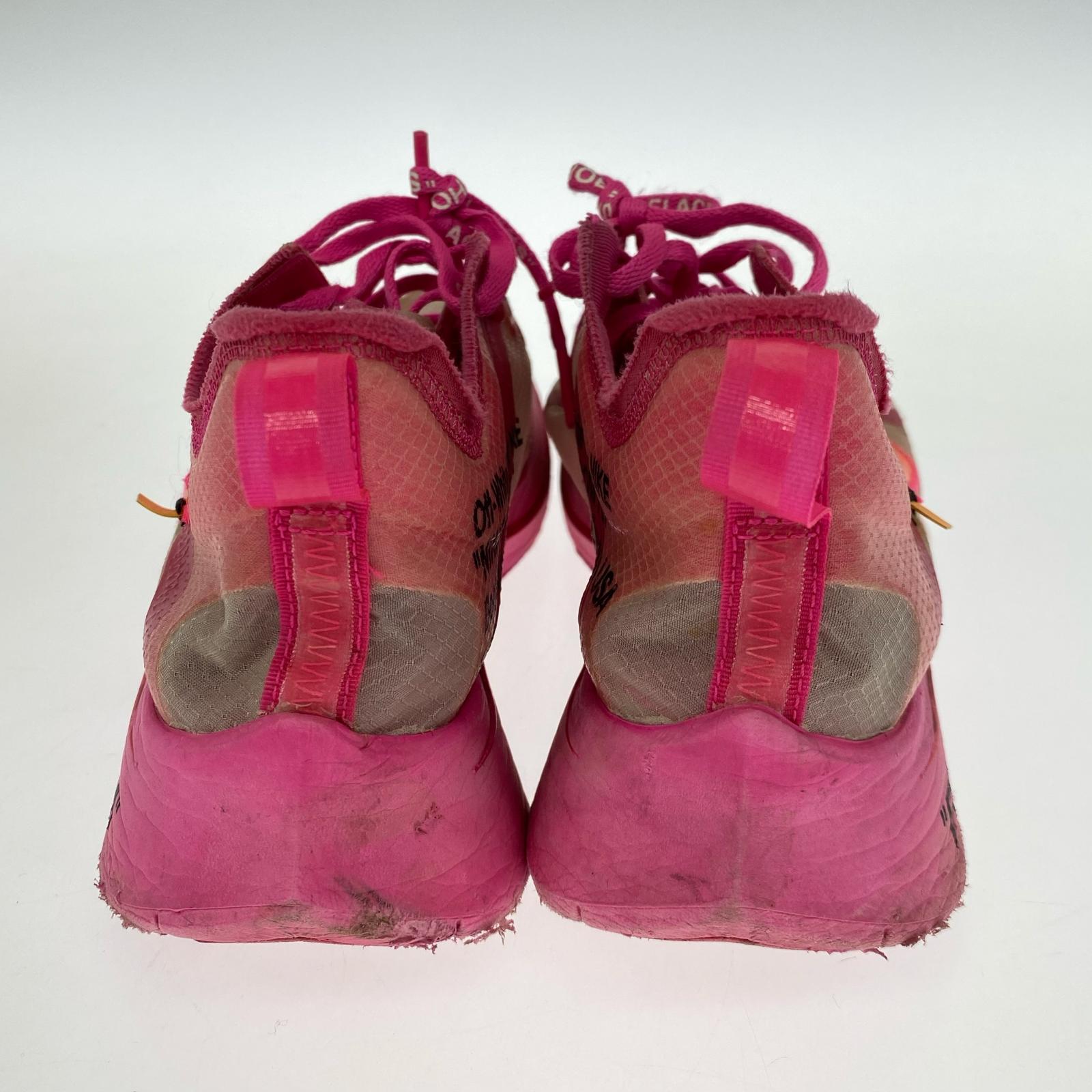 スニーカー Off-White × Nike Zoom Fly "Pink" 26.5cm 26.5cm (US8 1/2 UK8 EU43) ピンク