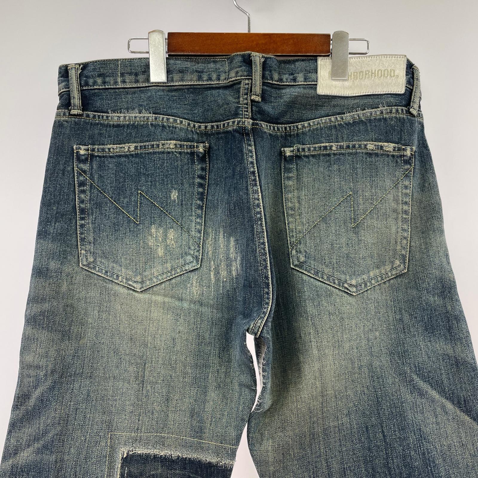 デニムパンツ SAVAGE DENIM 232 DP-NARROW 232XBNH-PTM09 L ブルー