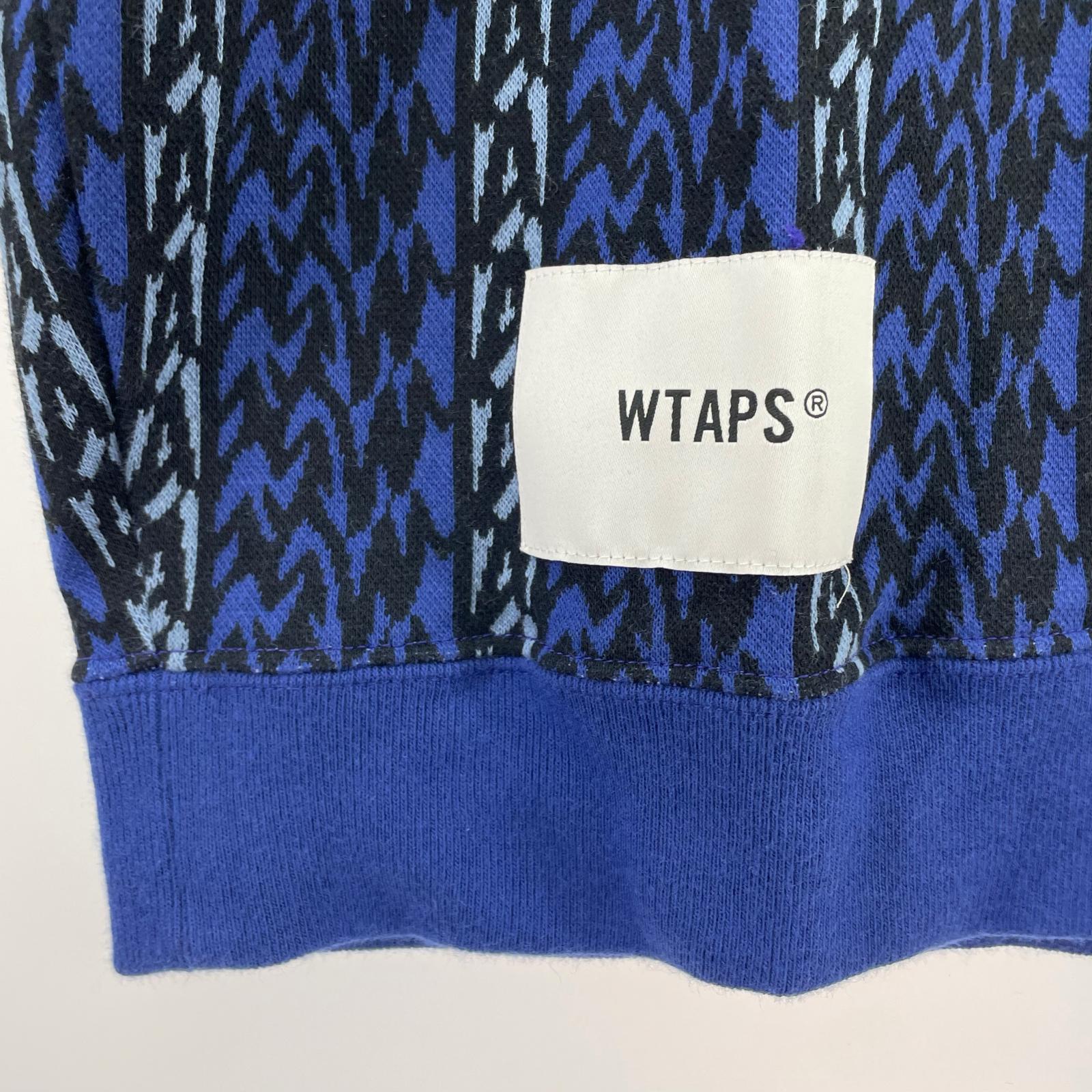 長袖Tシャツ BDY/LS/COTTON.TEXTILE.SIGN 241ATDT-CSM16 2 ブルー