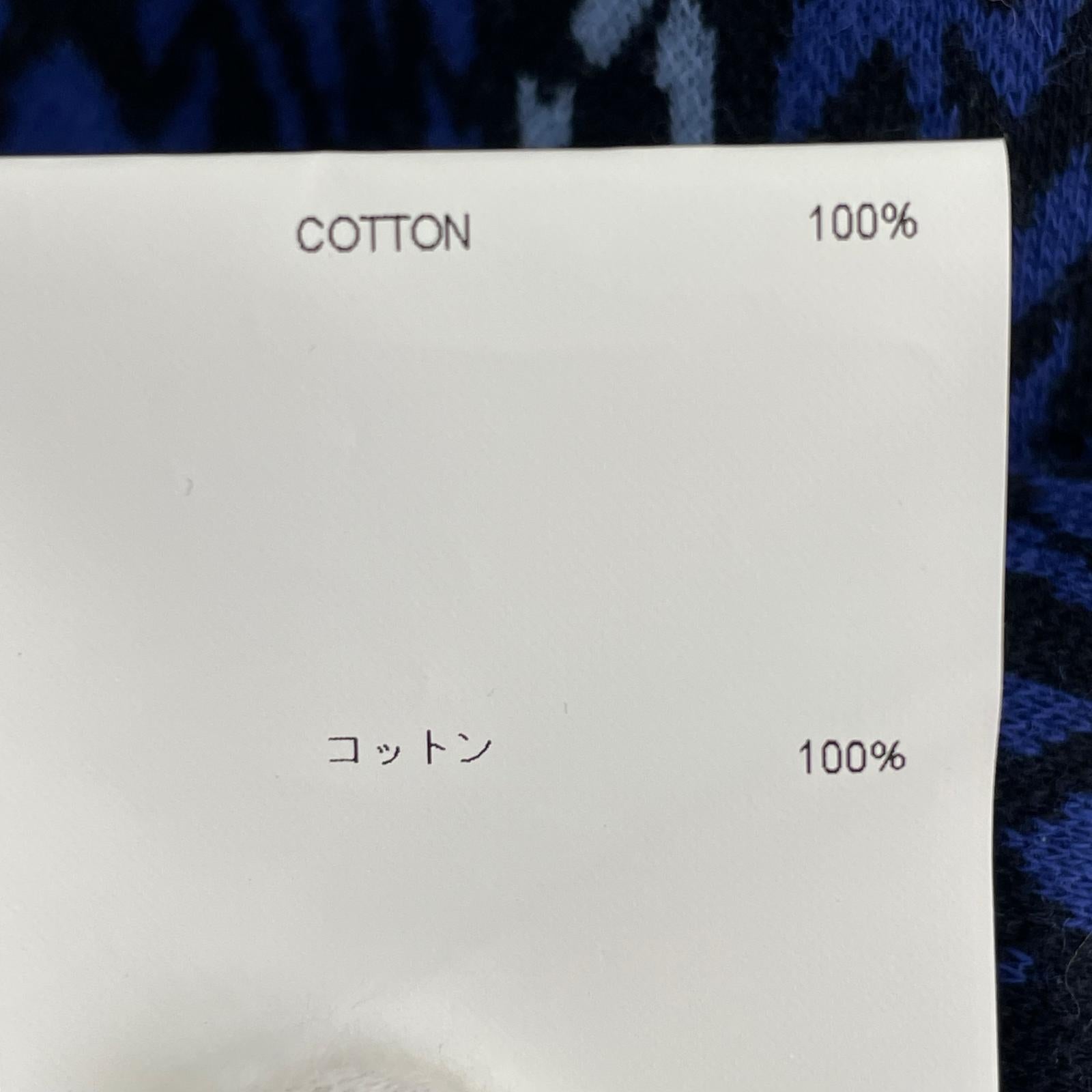 長袖Tシャツ BDY/LS/COTTON.TEXTILE.SIGN 241ATDT-CSM16 2 ブルー