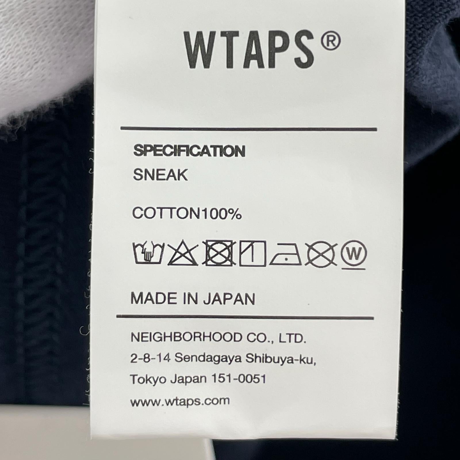 長袖Tシャツ COLLEGE LS COTTON 232ATDT-LTM04S(3) ネイビー ネイビー