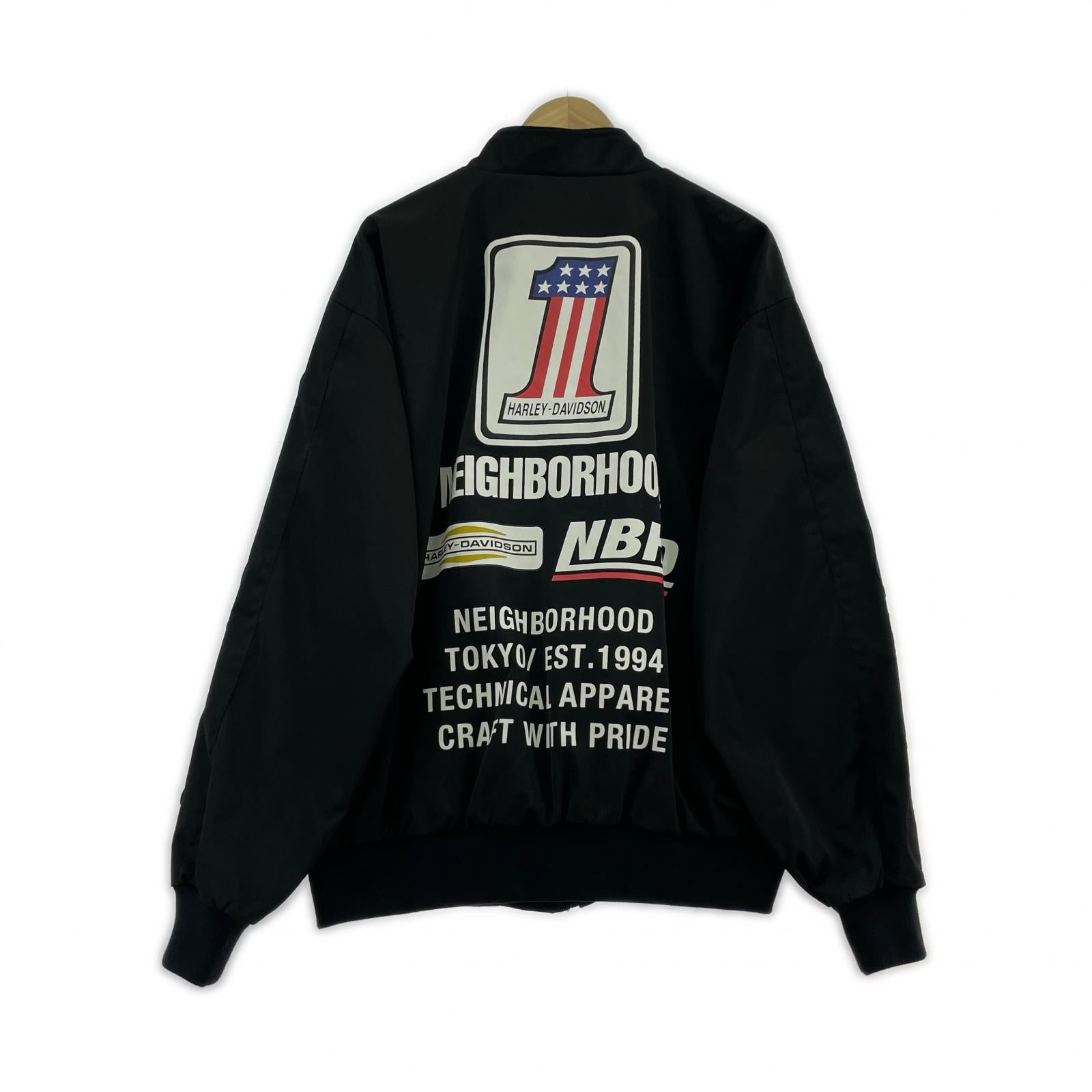 ジャケット H-D.RACING JK.PE 222UT05N-JKM01 (L) ブラック L ブラック