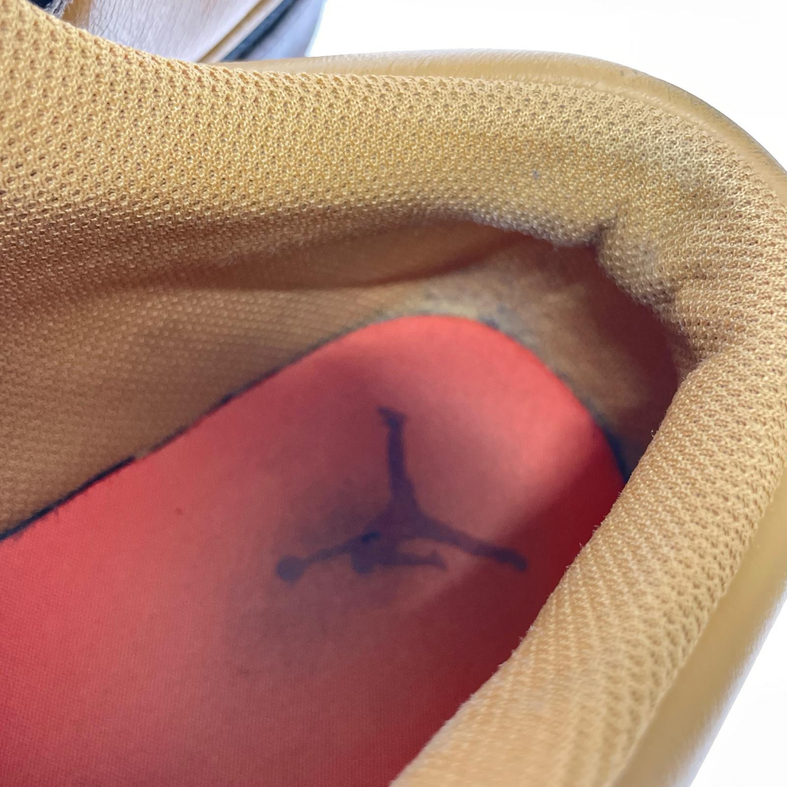 スニーカー AIR JORDAN 1 LOW SE FLAX (28.5cm) 28.5cm (US10 1/2 UK10 EU47) ブラウン