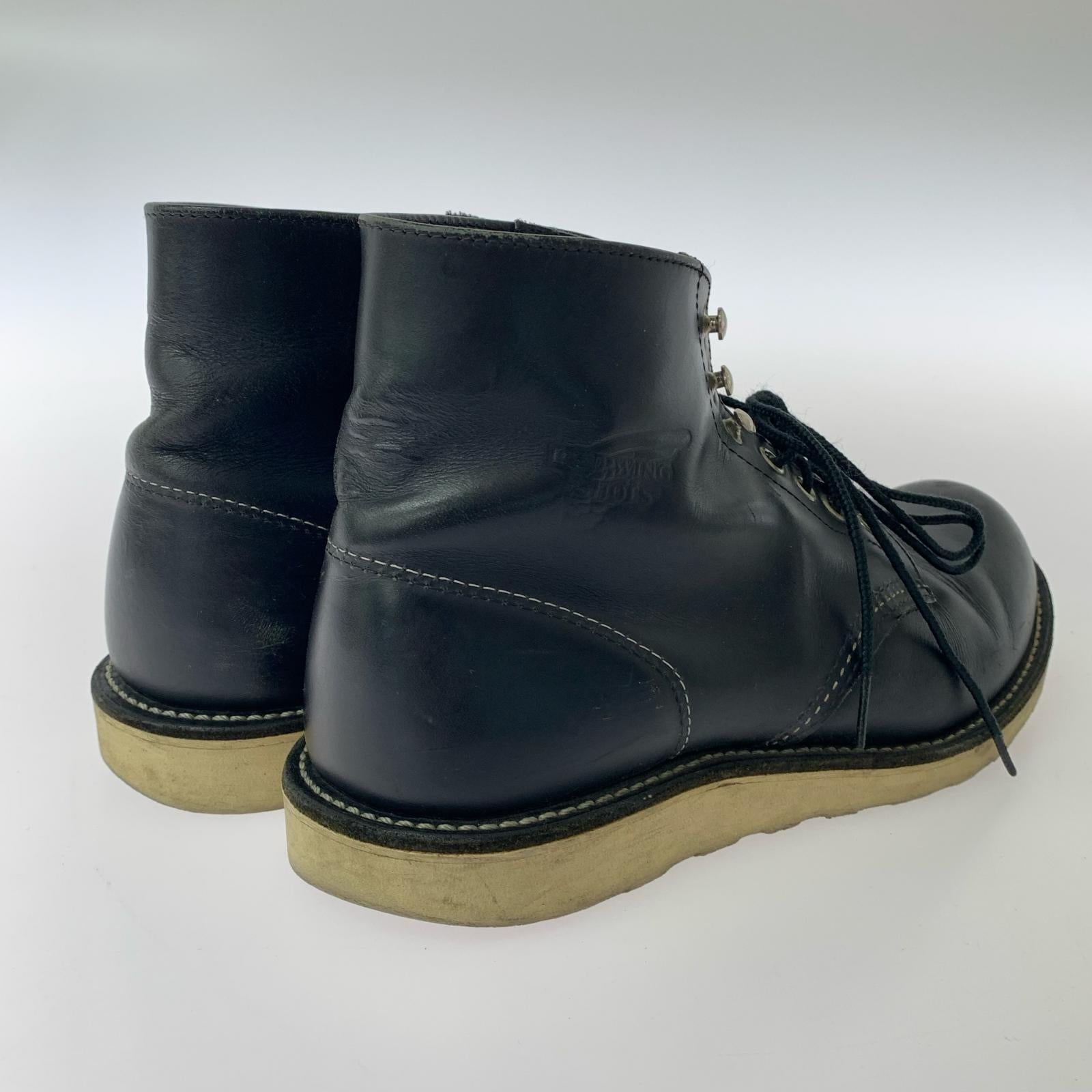 ブーツ 8165 CLASSIC ROUND 6インチ ブーツ BLK 8 1/2 D 26.5cm (US8 1/2 UK8 EU43) ブラック