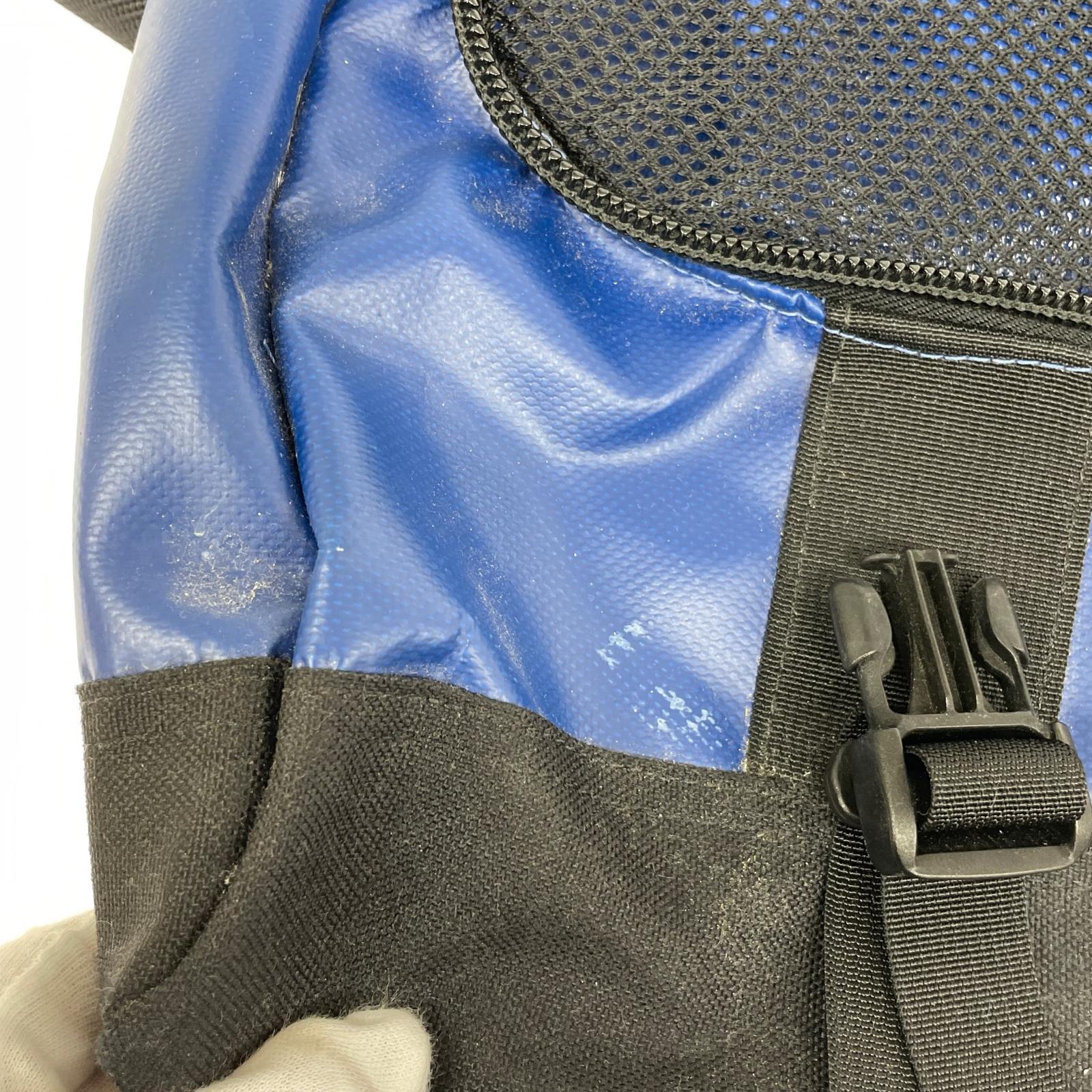 ショルダーバッグ 青 ブルー