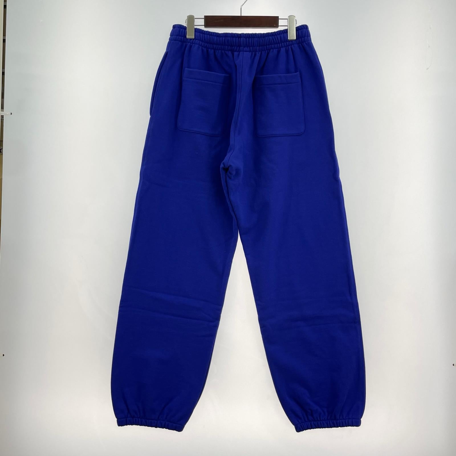 パンツ stein UNTWISTED YARN SWEAT PANTS M ブルー M ブルー