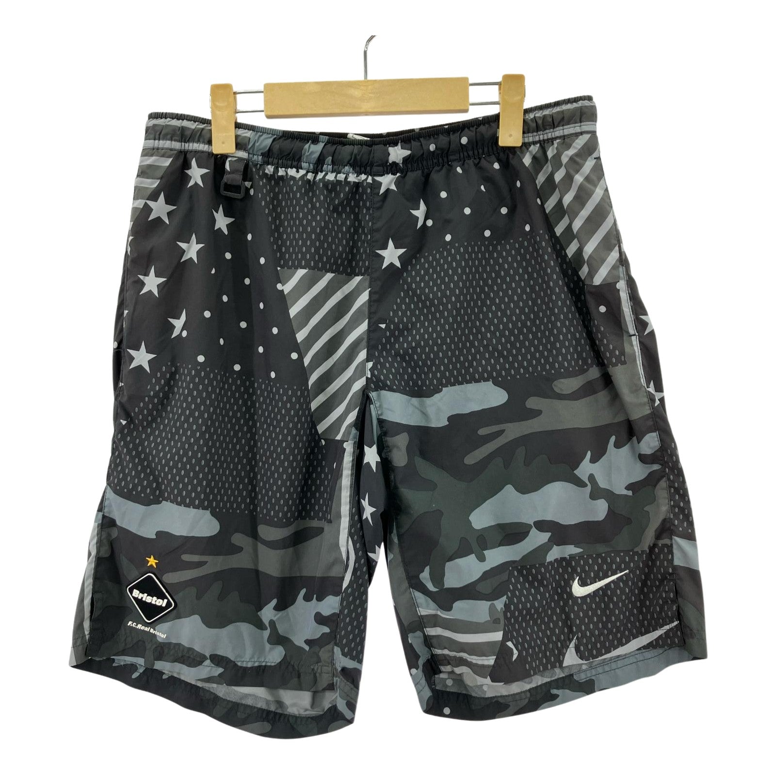 ショートパンツ ×NIKE/16SS/WOVEN PRACTICE SHORTS L グレー