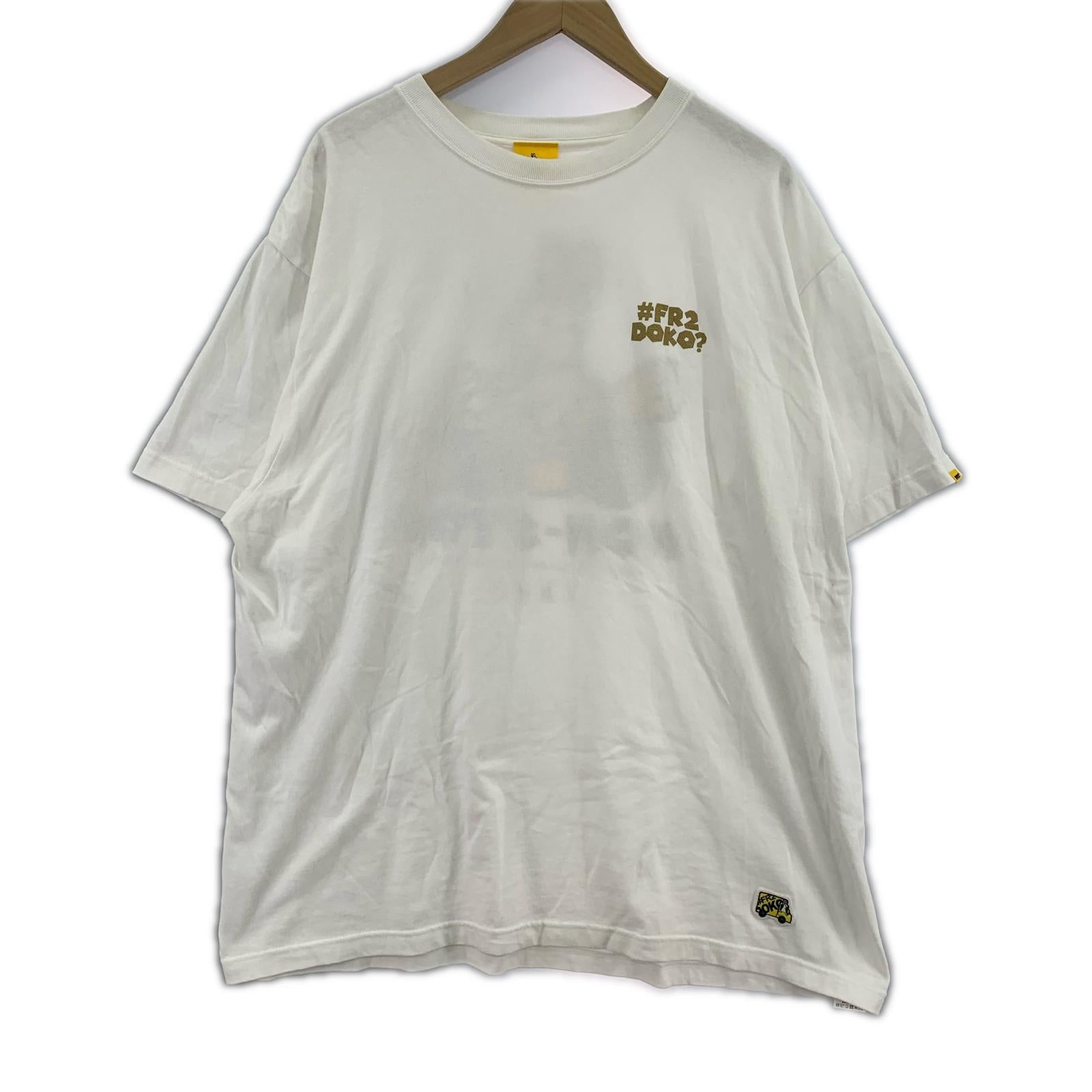 半袖Tシャツ fr2DOKO?/XL/ホワイト ホワイト