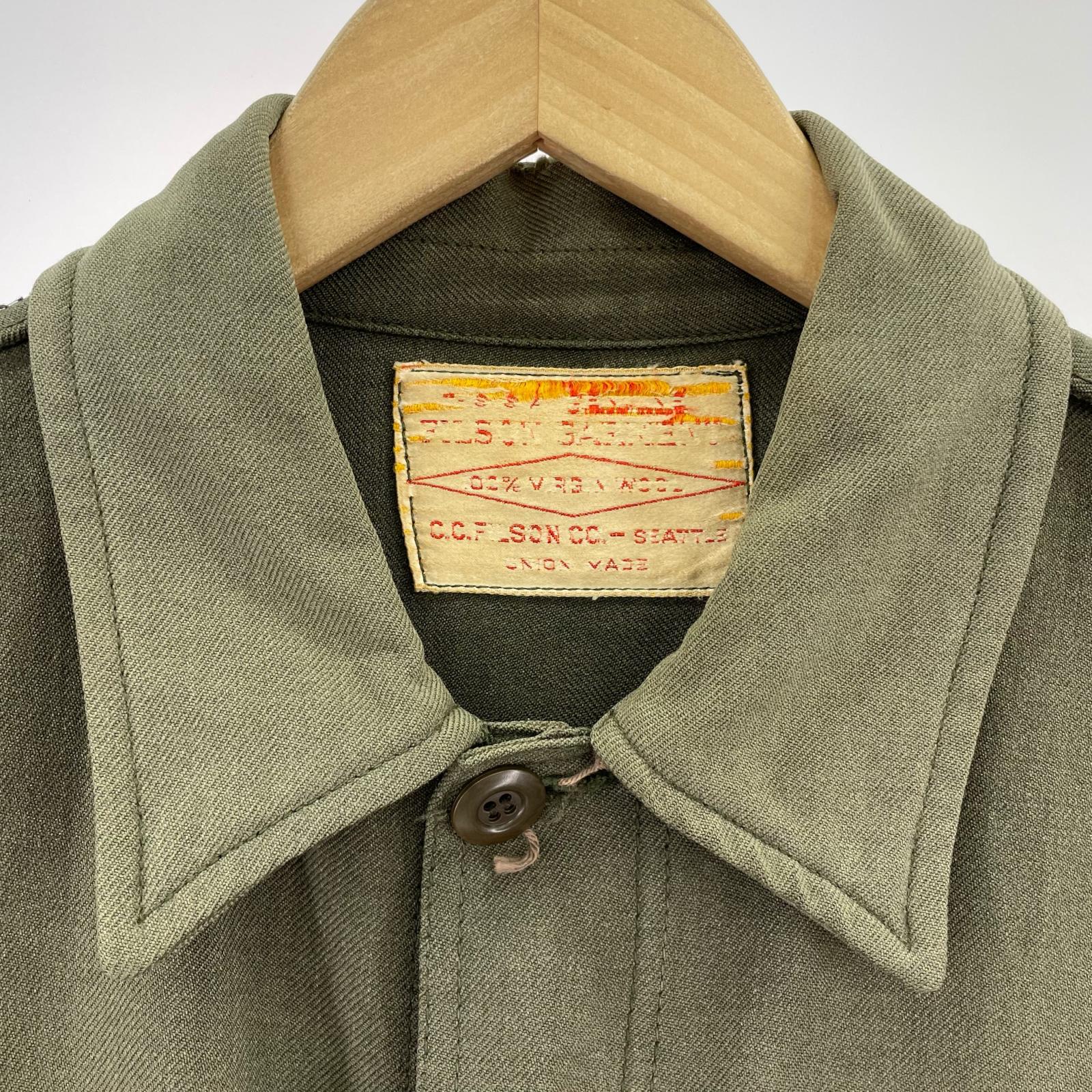 ジャケット 40~50s FORESTRY CLOTH CRUISER JACKET カーキ