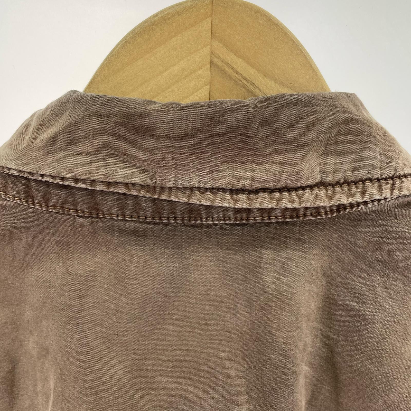 ジャケット Zip Overshirt (L) L ブラウン