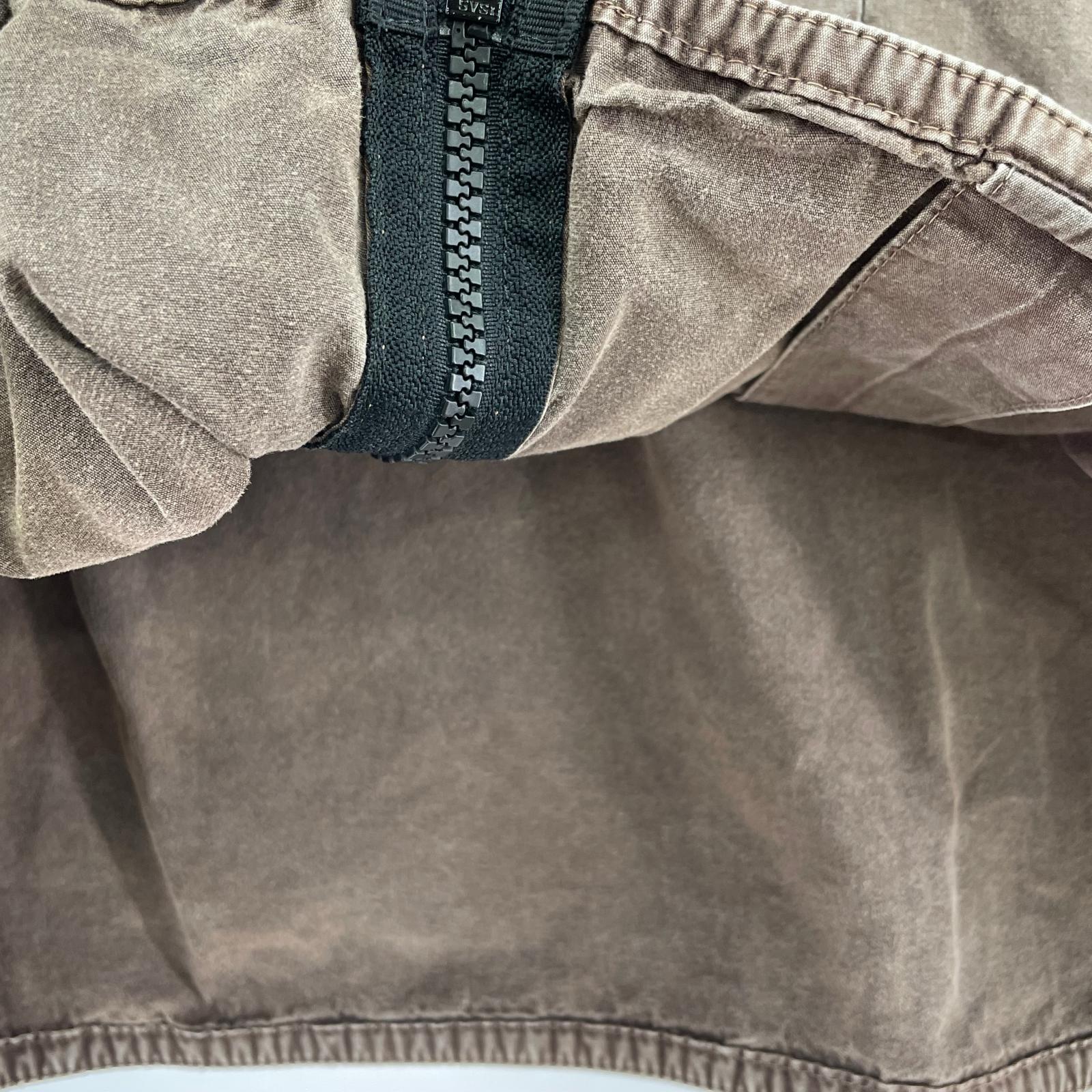 ジャケット Zip Overshirt (L) L ブラウン