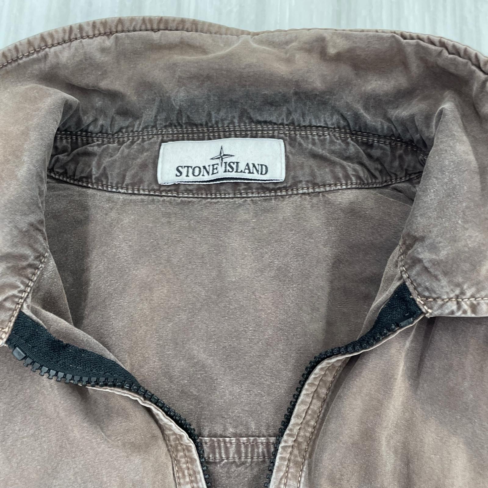ジャケット Zip Overshirt (L) L ブラウン