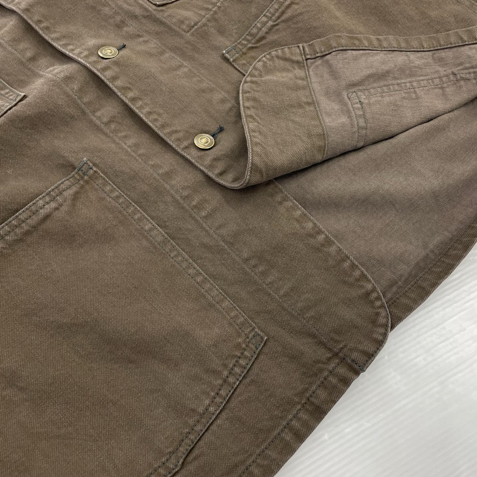 ジャケット Unlikely 26SS Chore Jacket Color Denim カバーオール L ブラウン L ブラウン
