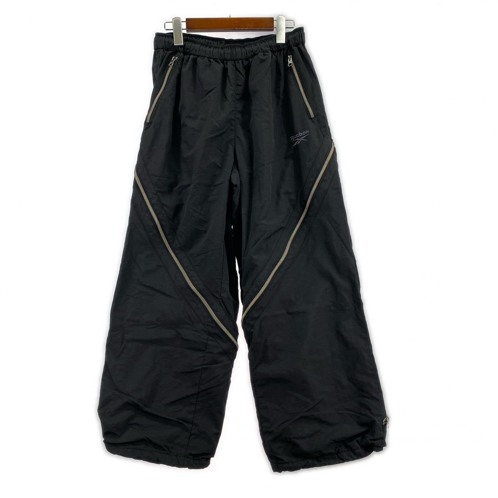 パンツ ジップパンツ 黒(L) L ブラック