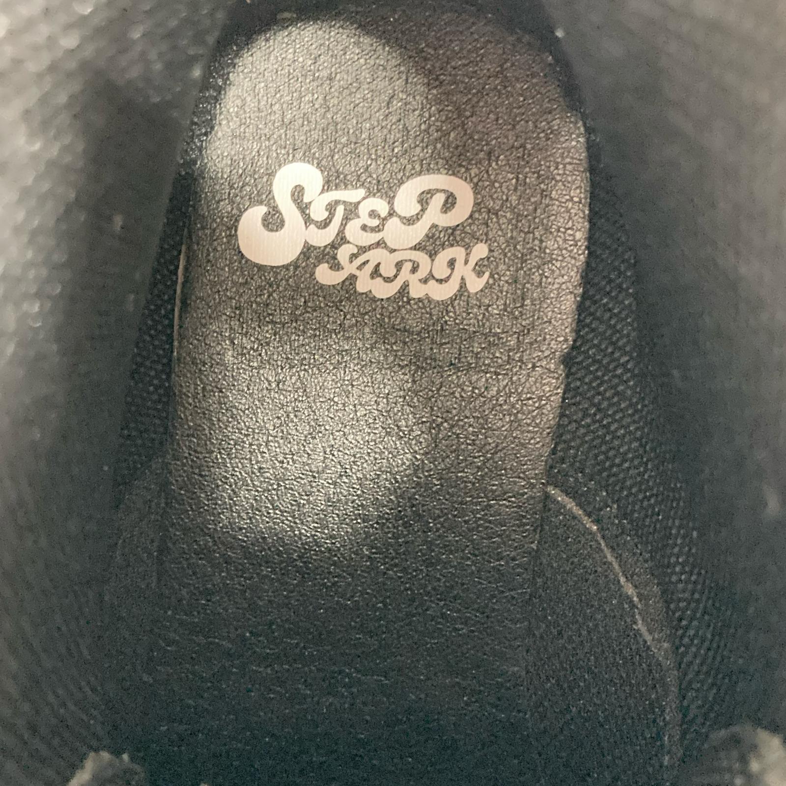 ブーツ STEPARK 8ホール 黒 26cm 26cm (US8 UK7 1/2 EU42) ブラック