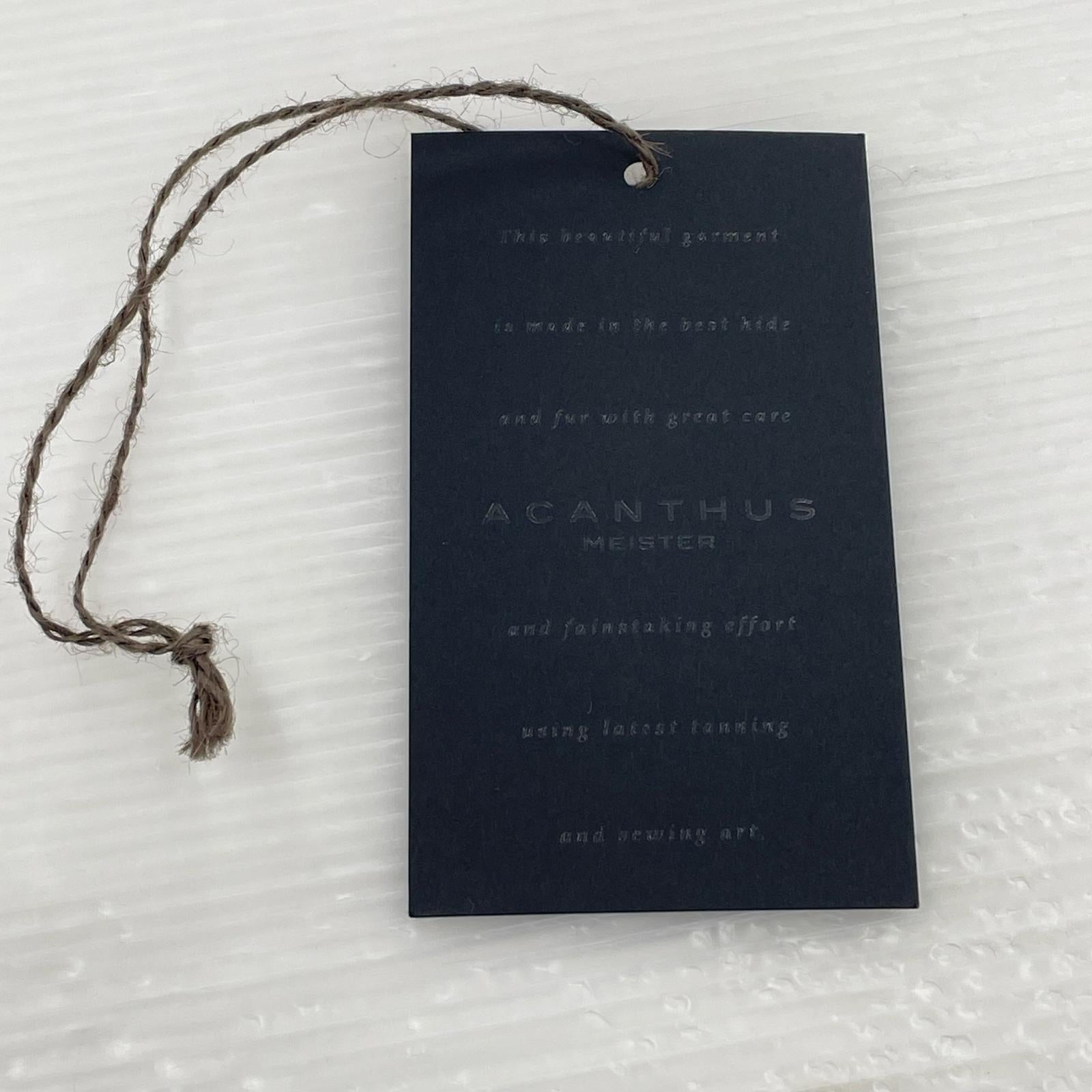 ジャケット muta×ACANTHUS ミリタリーシャツジャケット 紺 L ネイビー