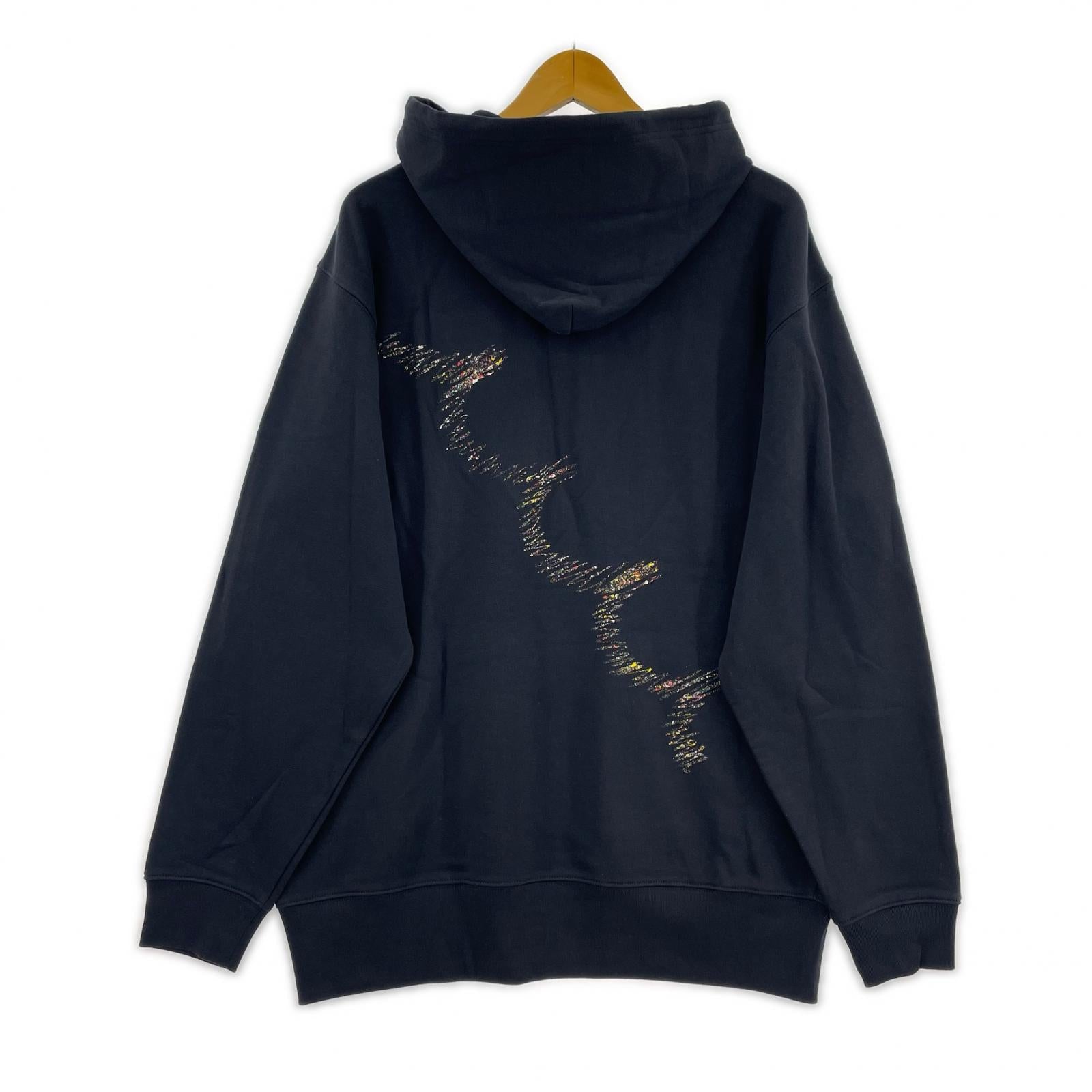 パーカー ACANTHUS 刺繍POパーカー ネイビー