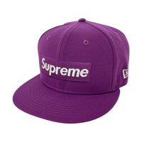 キャップ Supreme×NEW ERA GRINCH BOX LOGO ベースボールキャップ パープル パープル