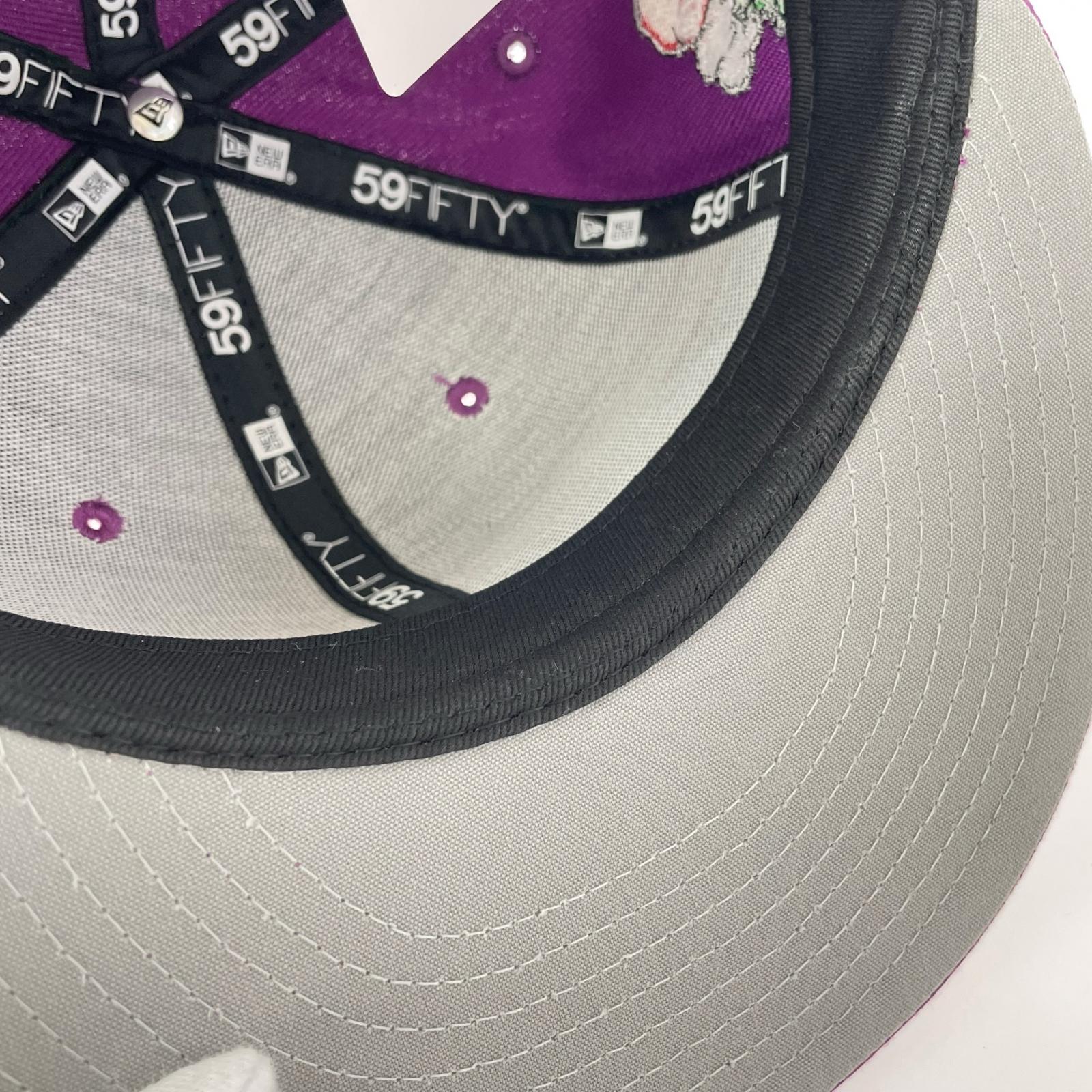 キャップ Supreme×NEW ERA GRINCH BOX LOGO ベースボールキャップ パープル パープル
