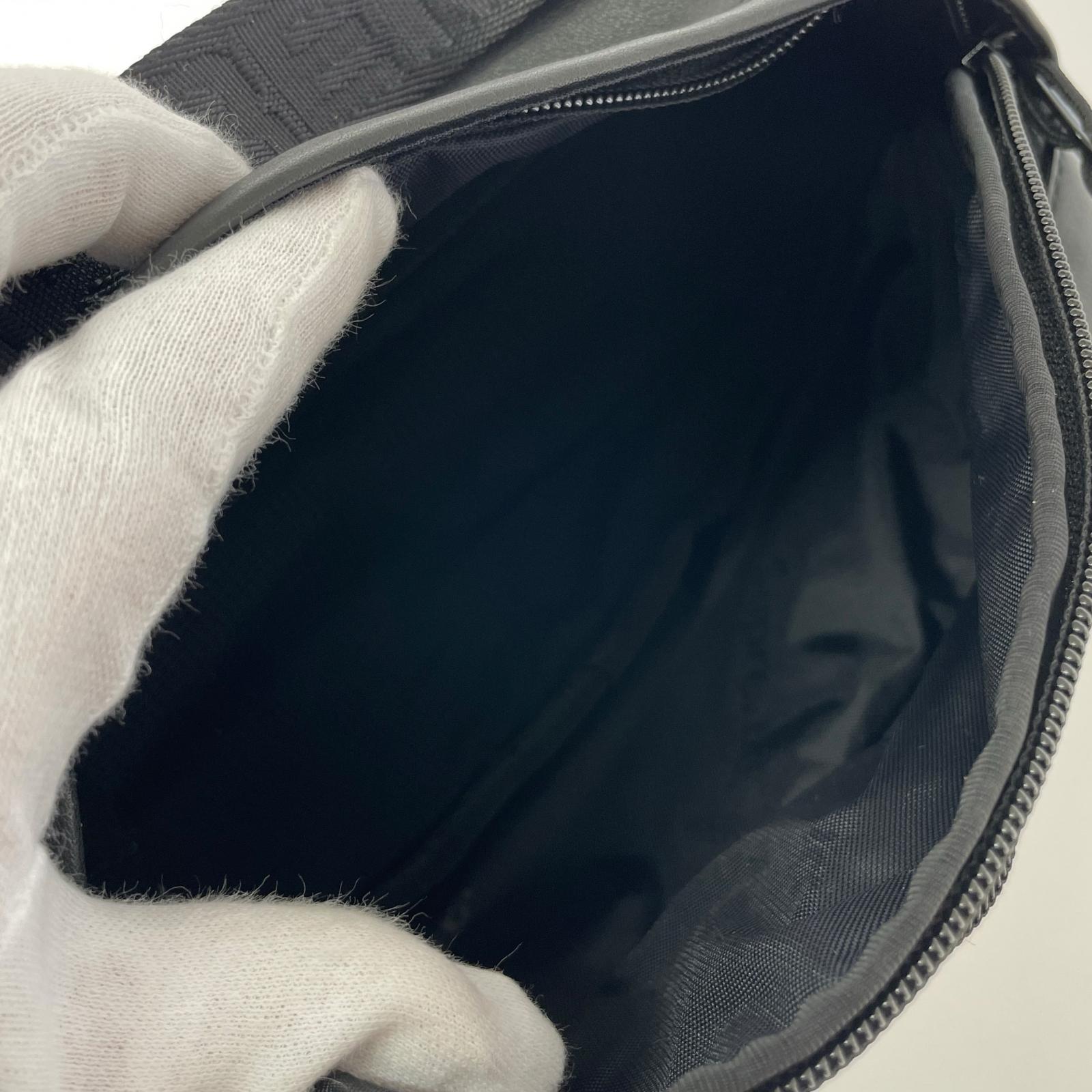ショルダーバッグ Supreme 24AW LEATHER WAIST BAG 黒 ブラック