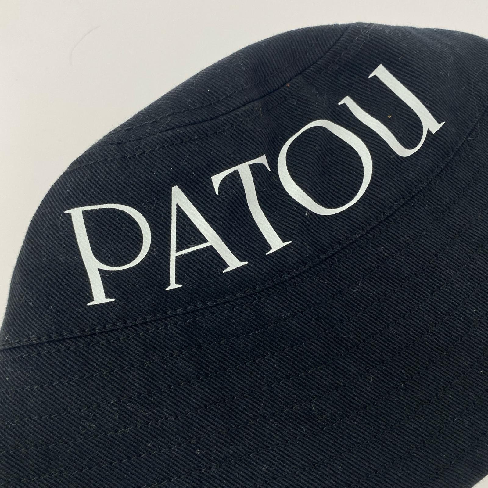ハット PATOU バケットハット ブラック ブラック