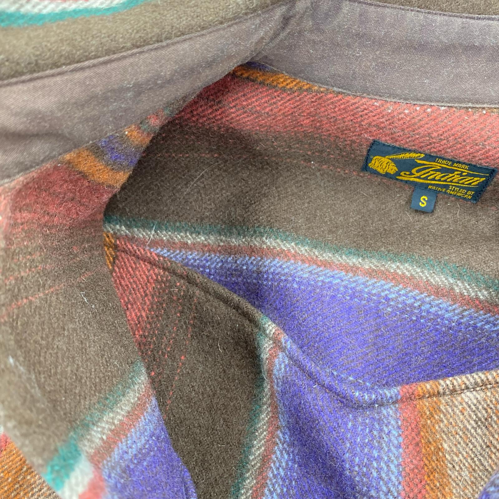 長袖シャツ コンチョボタンウエスタンシャツ S S マルチカラー