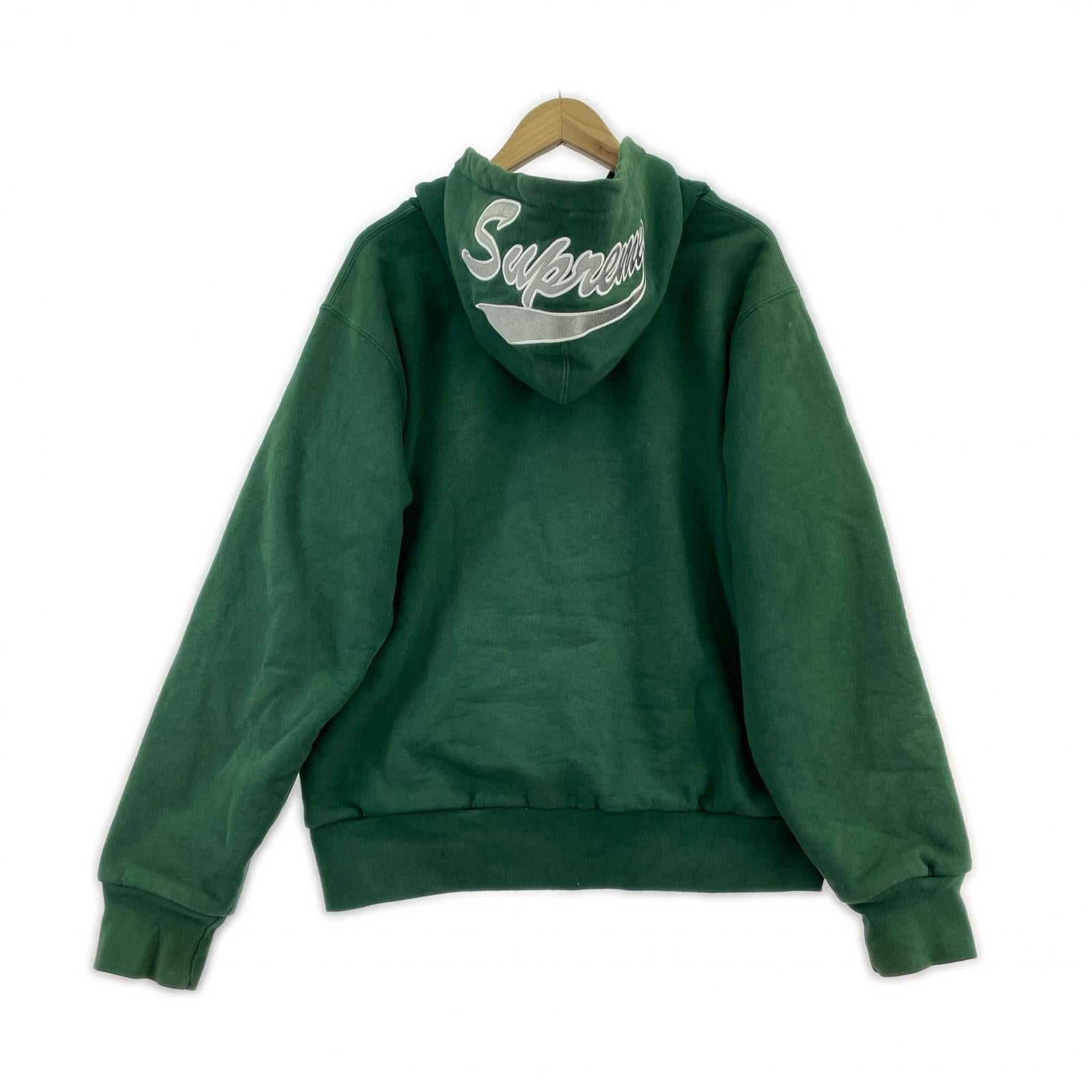 パーカー Thermal Zip Up Sweatshirt M グリーン
