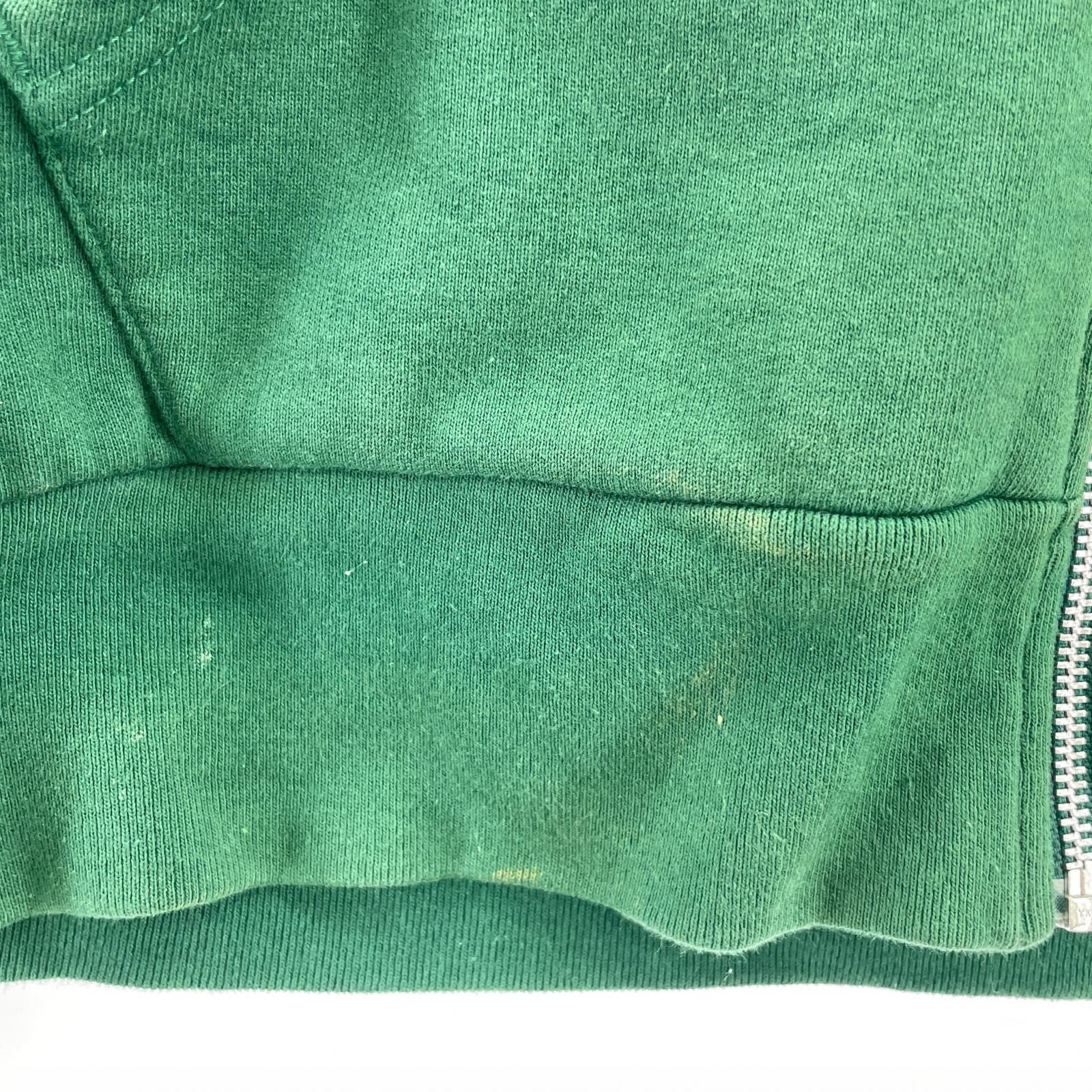 パーカー Thermal Zip Up Sweatshirt M グリーン