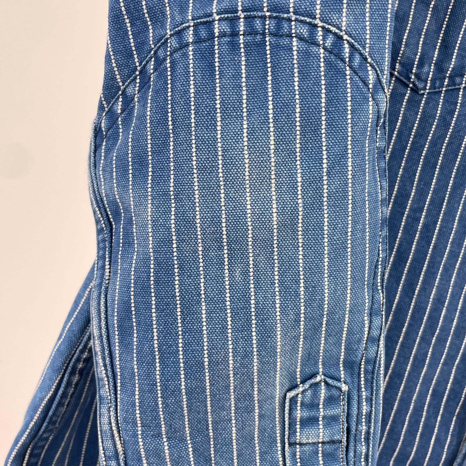ジャケット CYCLE WORKS FARMER'S ストライプ ブルー