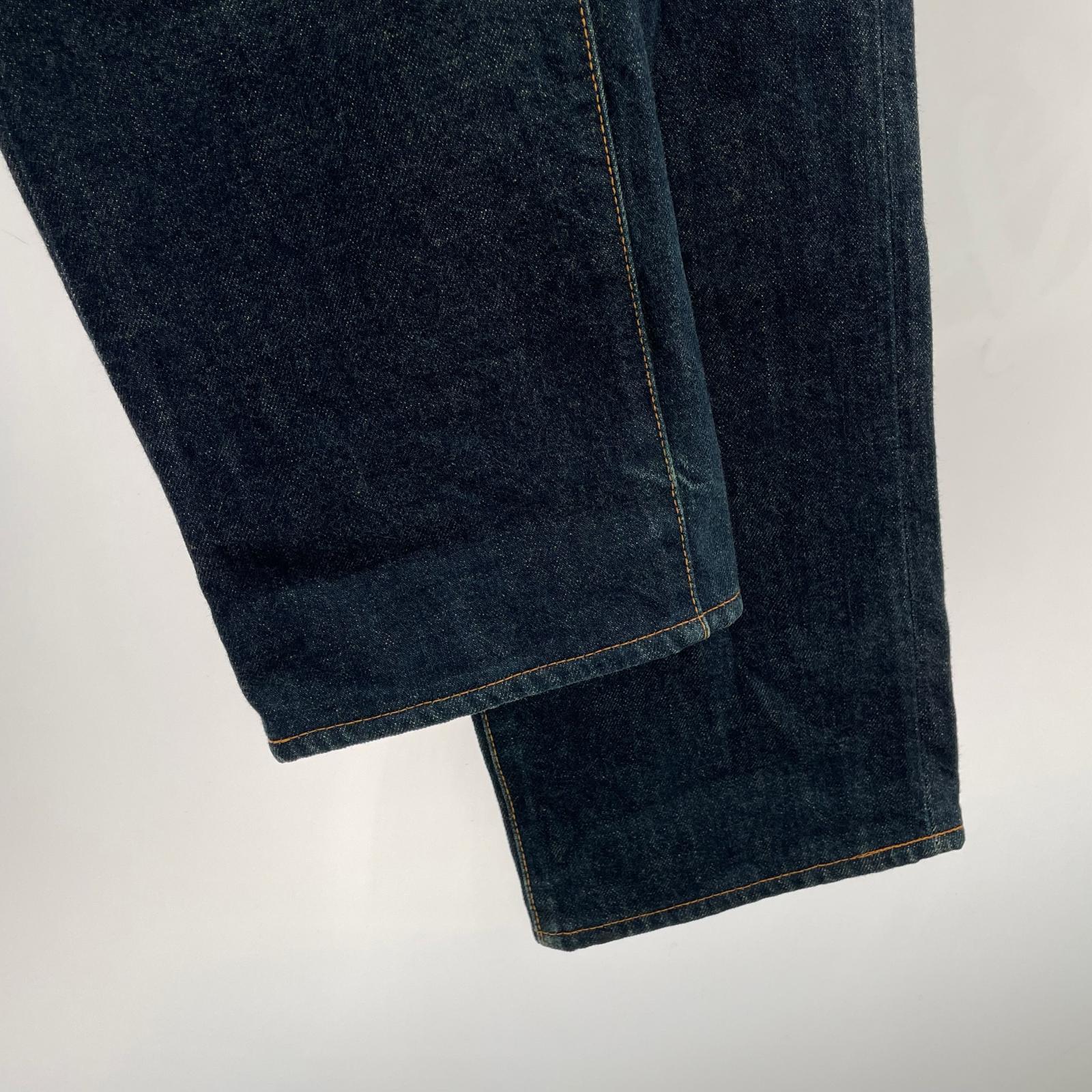 デニムパンツ NO.2 LOT2000 ピンクカモメ×戒 32×35 ネイビー