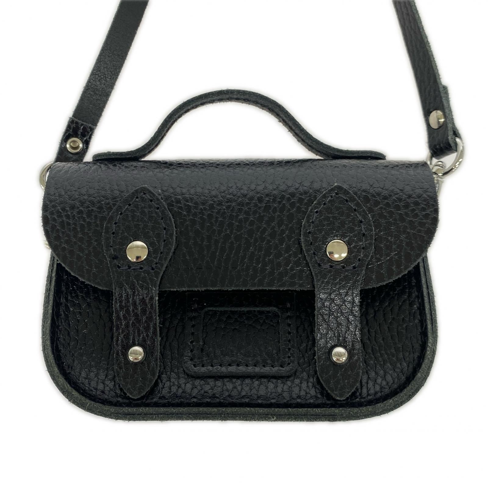 その他バッグ CAMBRIDGE SATCHEL ミニショルダーバッグ ポシェット 黒 ブラック