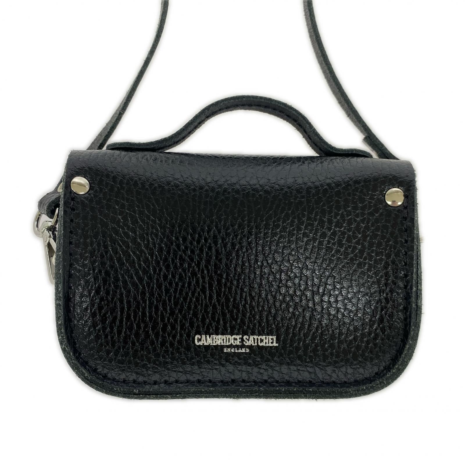 その他バッグ CAMBRIDGE SATCHEL ミニショルダーバッグ ポシェット 黒 ブラック