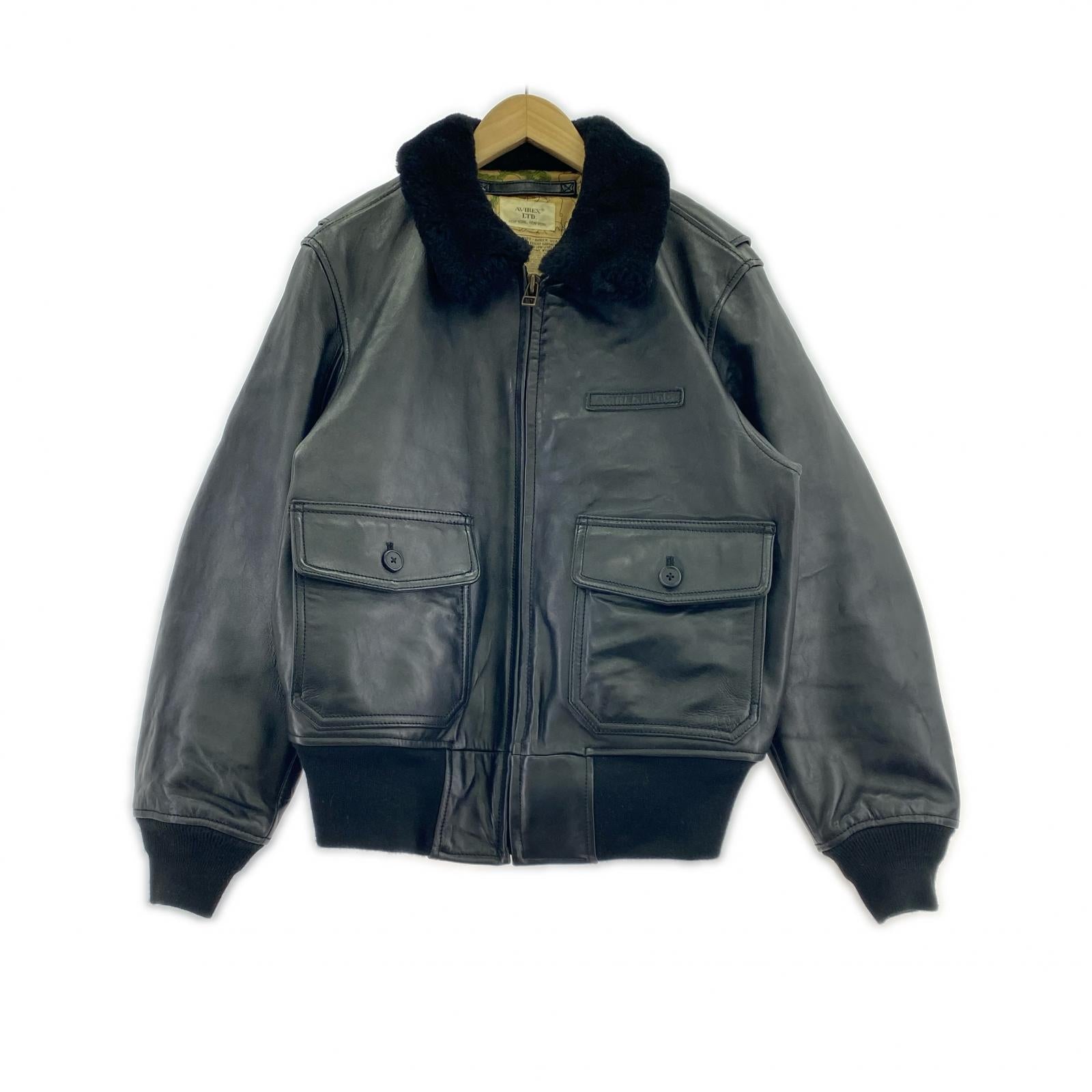 ジャケット G-1 FLIGHT JACKET 38 ブラック