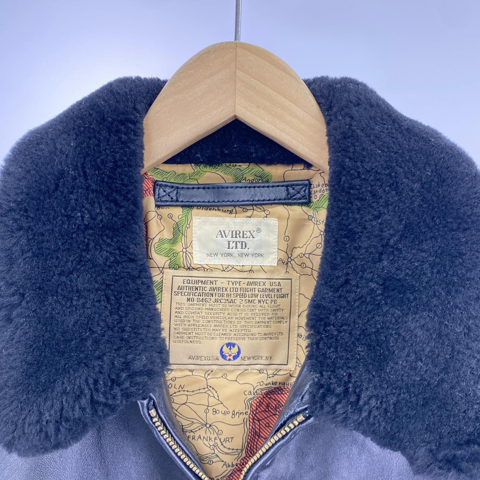ジャケット G-1 FLIGHT JACKET 38 ブラック