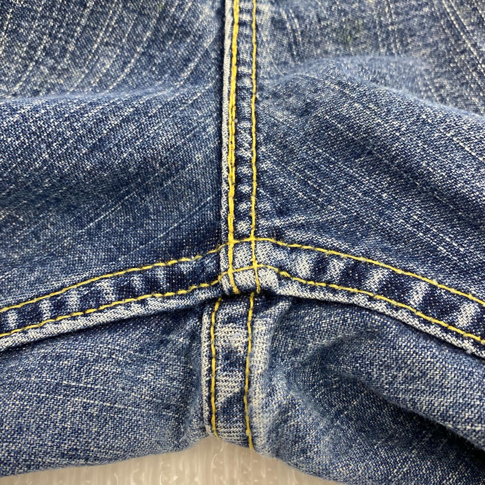 パンツ SILVERTAB LOOSE 良ペイント 38 ブルー