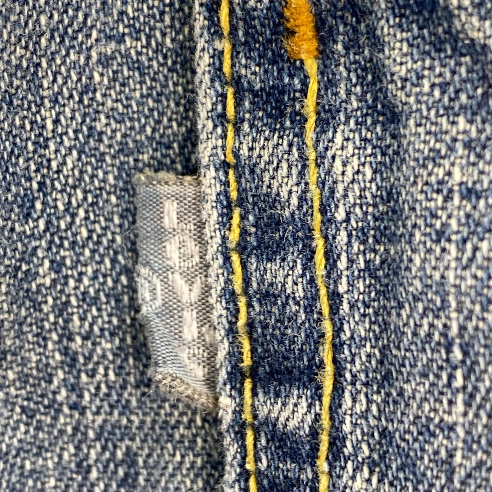 パンツ SILVERTAB LOOSE 良ペイント 38 ブルー