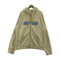 パーカー Arte Antwerp Emboidery Zip Hoodie ジップパーカー XL アイボリー
