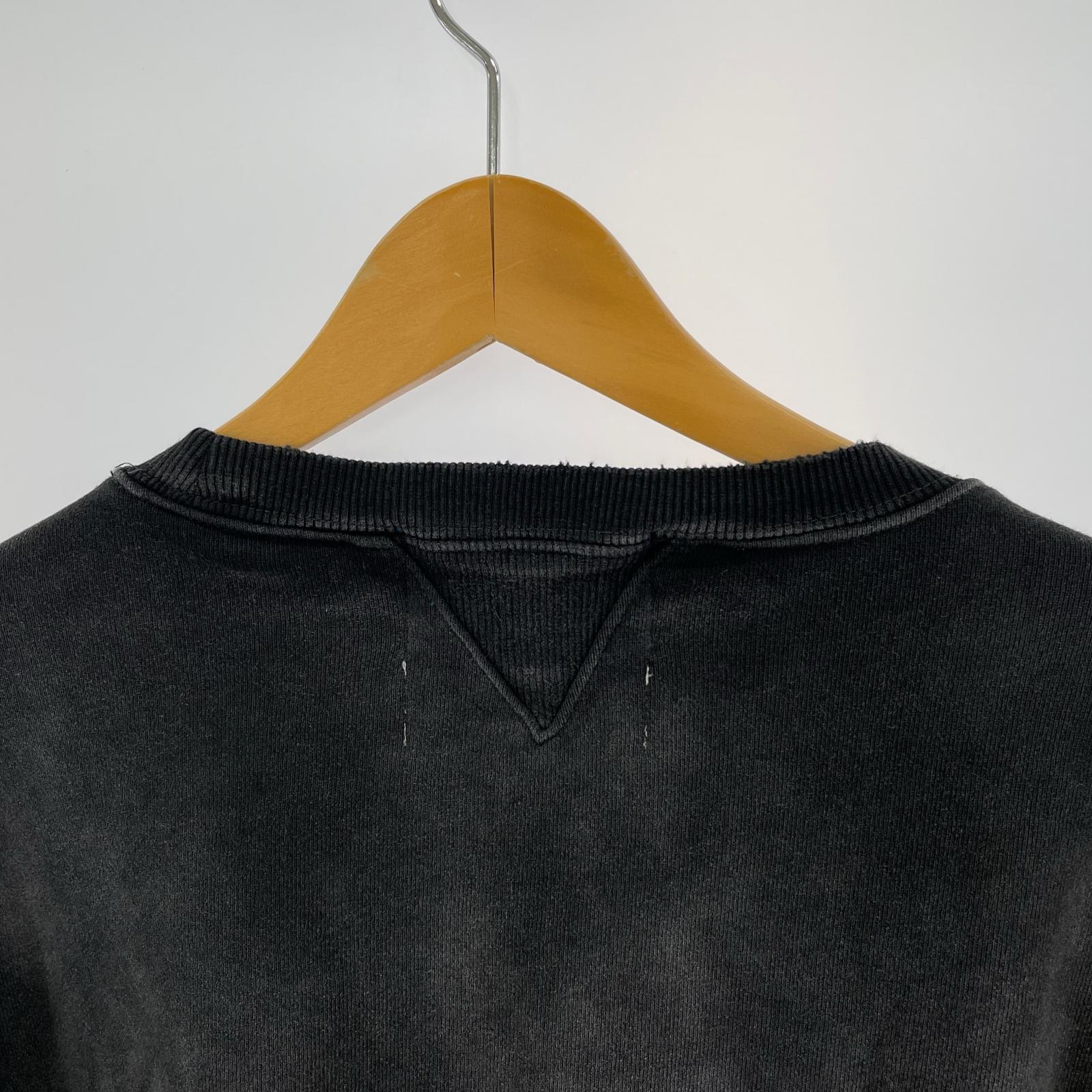 スウェット AWAKE×MIYAGIHIDETAKA 加工両Vスウェット XL ブラック ブラック