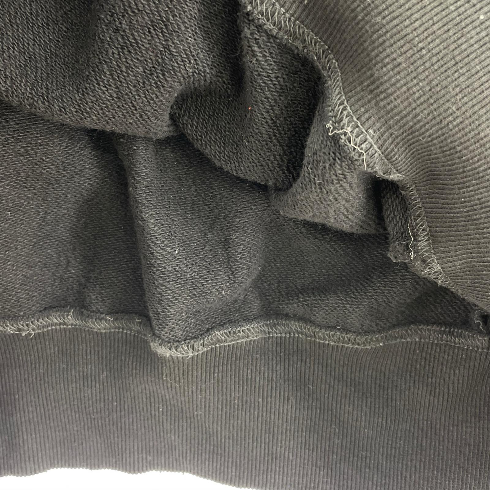 スウェット AWAKE×MIYAGIHIDETAKA 加工両Vスウェット XL ブラック ブラック