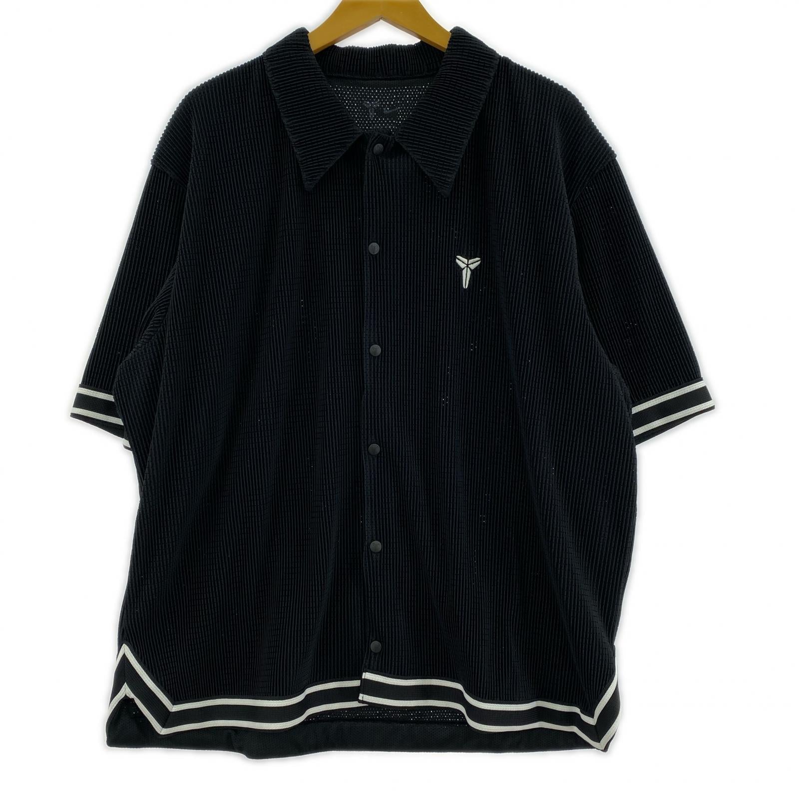 半袖シャツ KOBE PLEATED S/S TOP BLACK XL ブラック